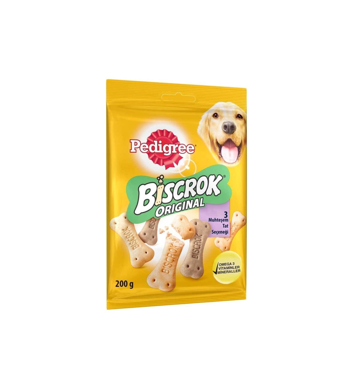 Pedigree 4 Pack Biscrok Dog Reward Biscuits 200 gr