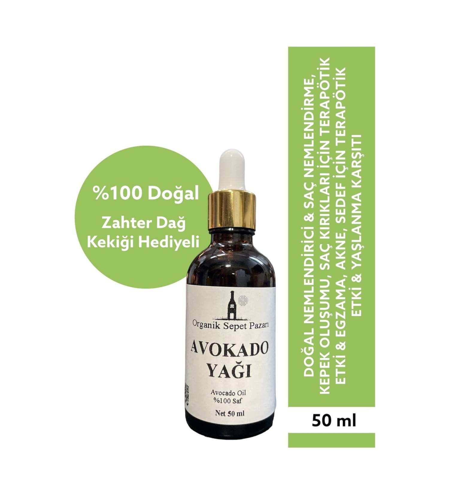 Organic Basket Market Avocado Oil 50 Ml