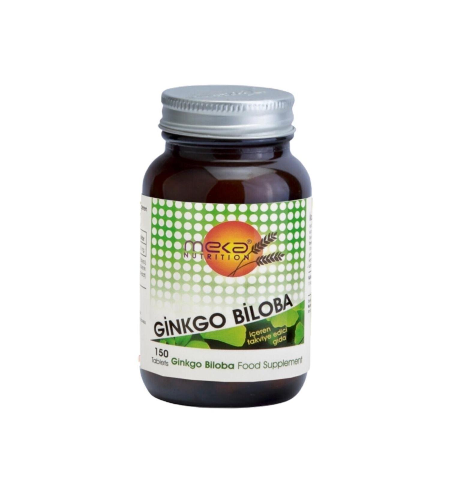 Meka Nutrition Ginkgo Biloba 240 Mg 150 Tablets