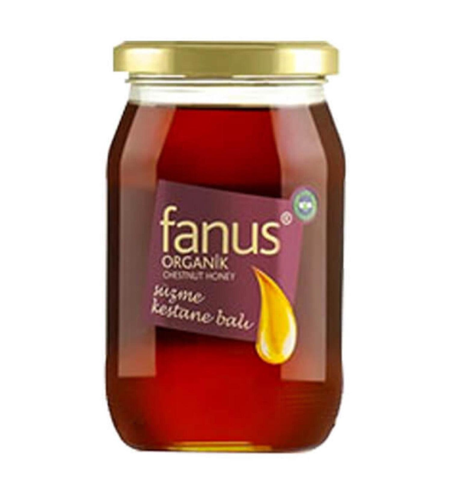 Fanus Organic Chestnut Honey 460 G