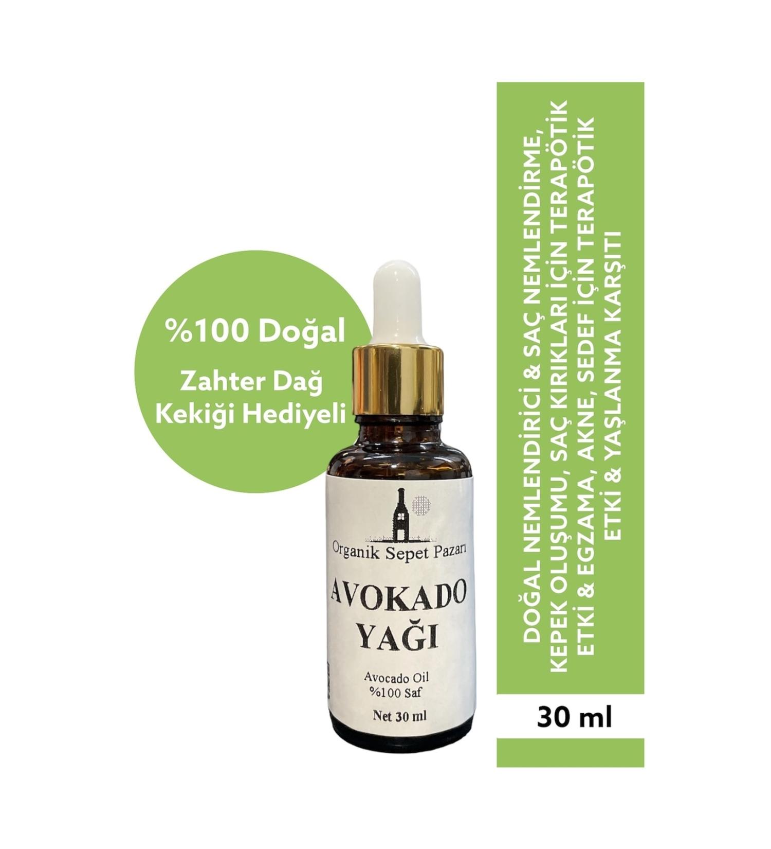 Organic Basket Market Avocado Oil 30 ml