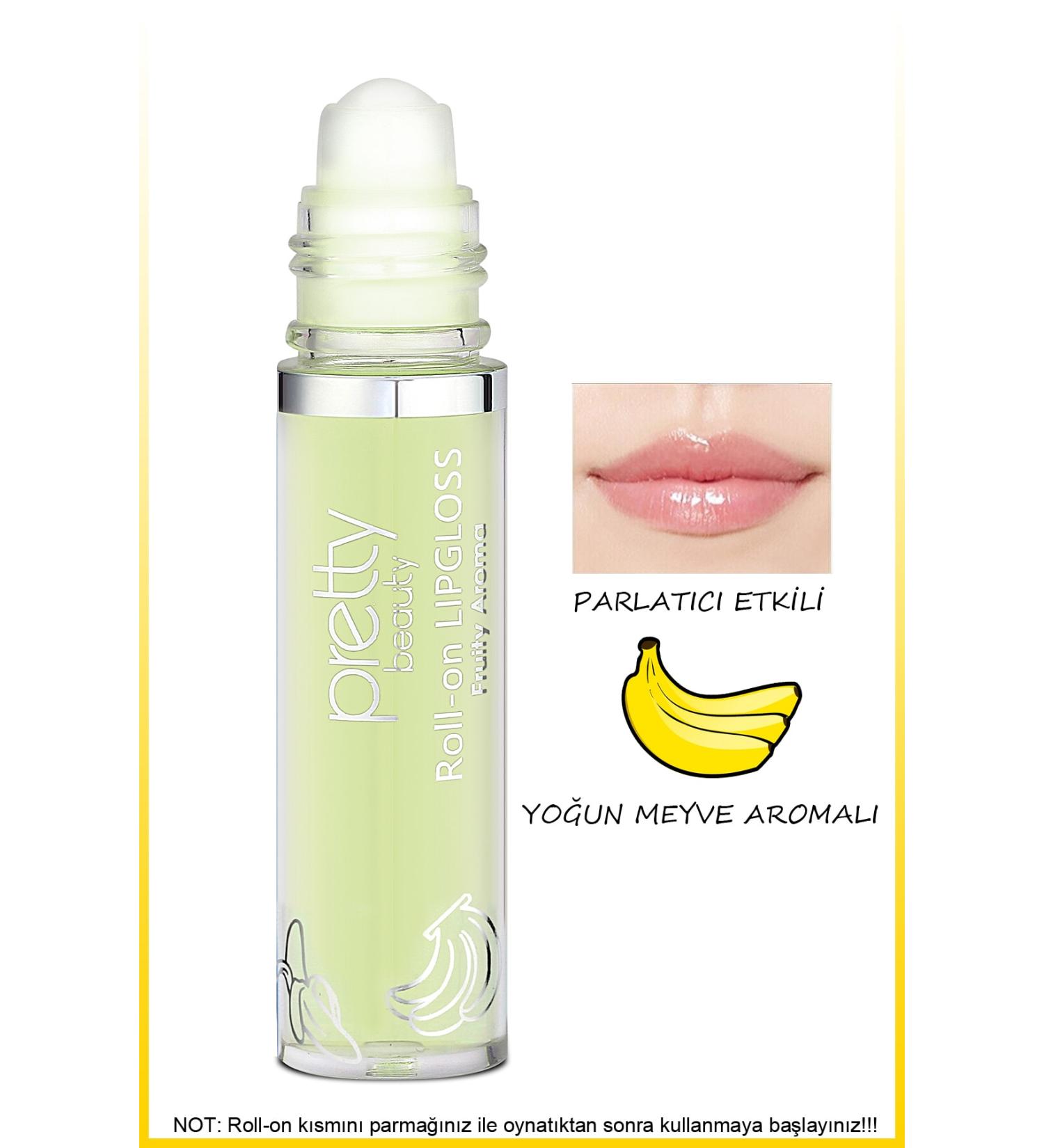 Pretty Beauty Intense Flavored Fruity Lip Gloss - Roll On Lipgloss - Buy Online on GoSupps.com