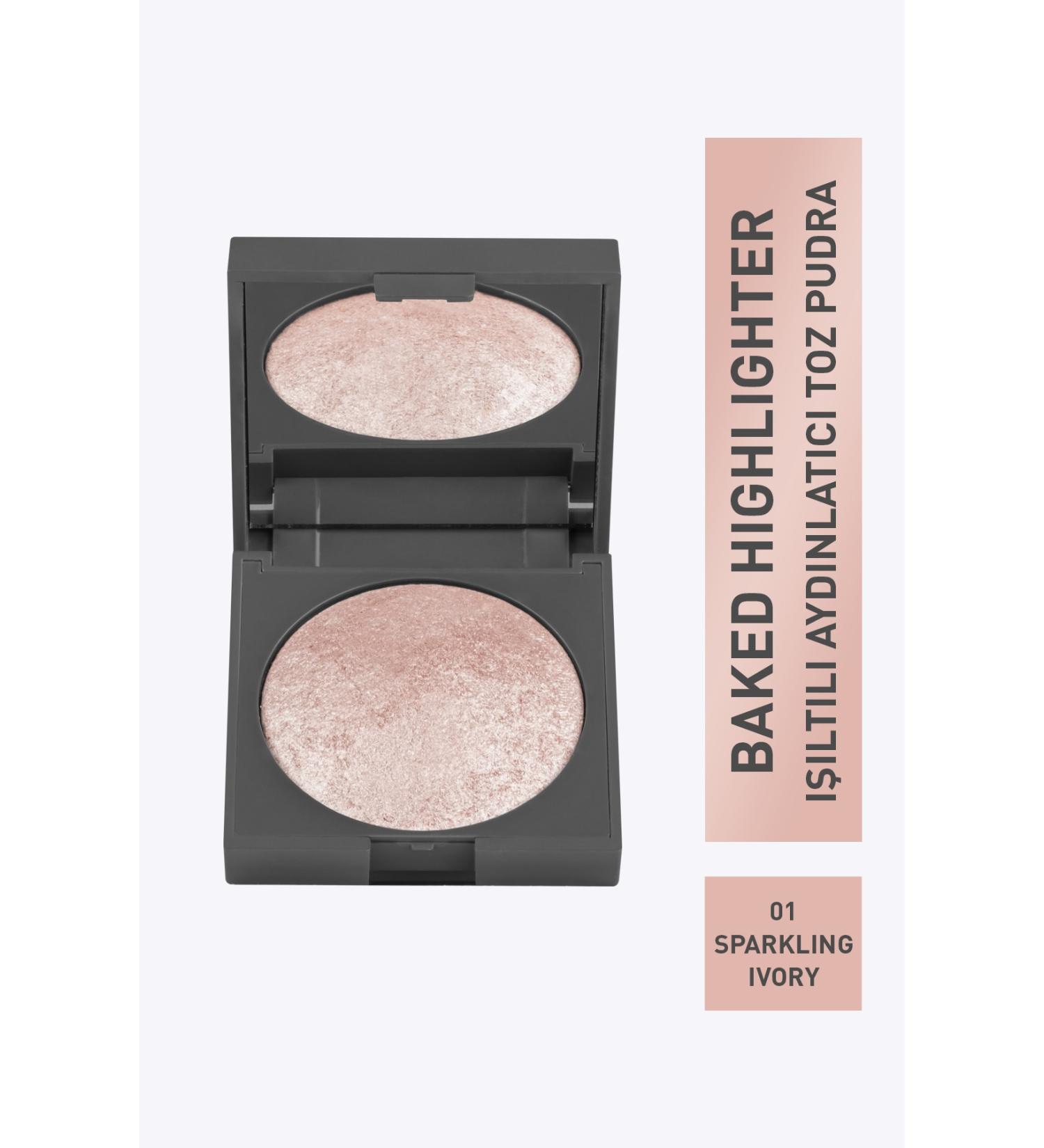 Alix Avien Sparkling Highlighter - Baked Highlighter 01 Sparkling Ivory - 11 G - Buy Online on GoSupps.com