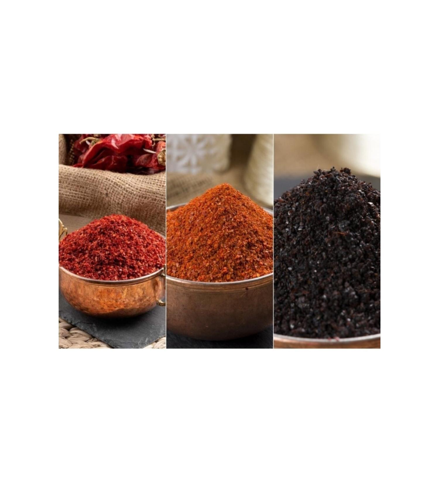 Mara Gourmet Raw Meatball Mara Pepper 3-Piece (very Hot Mara Pepper-Isot Pepper-Mara Chili Pepper)1500 Gr