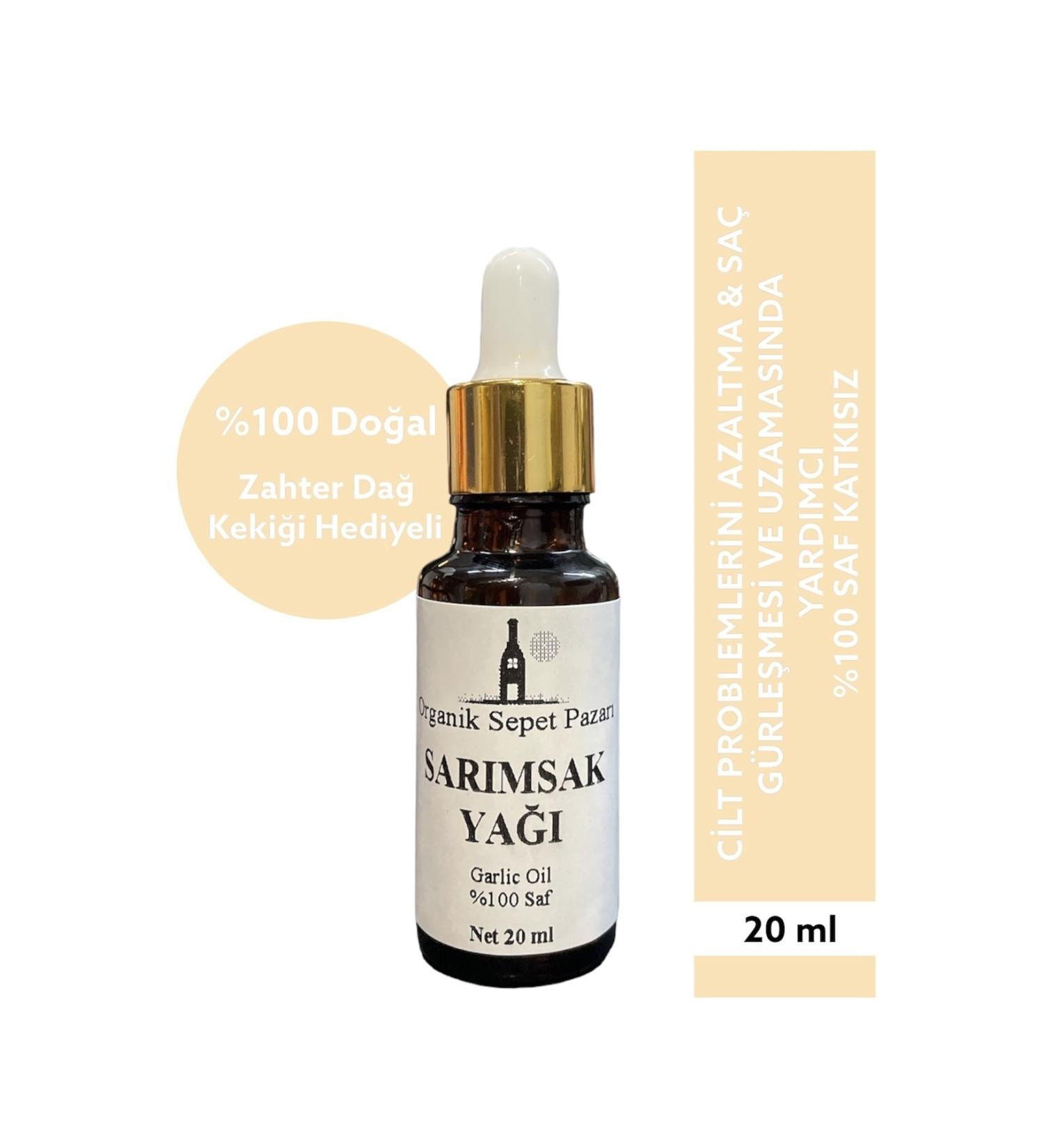 Organic Basket Market Garlic Oil 20 ml