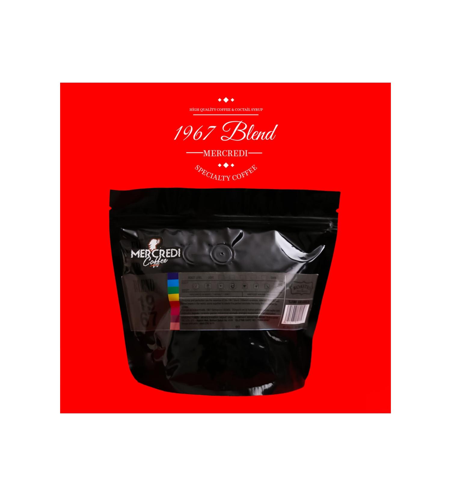 MERCREDI Blend 1967 Espresso Coffee 1000 Gr