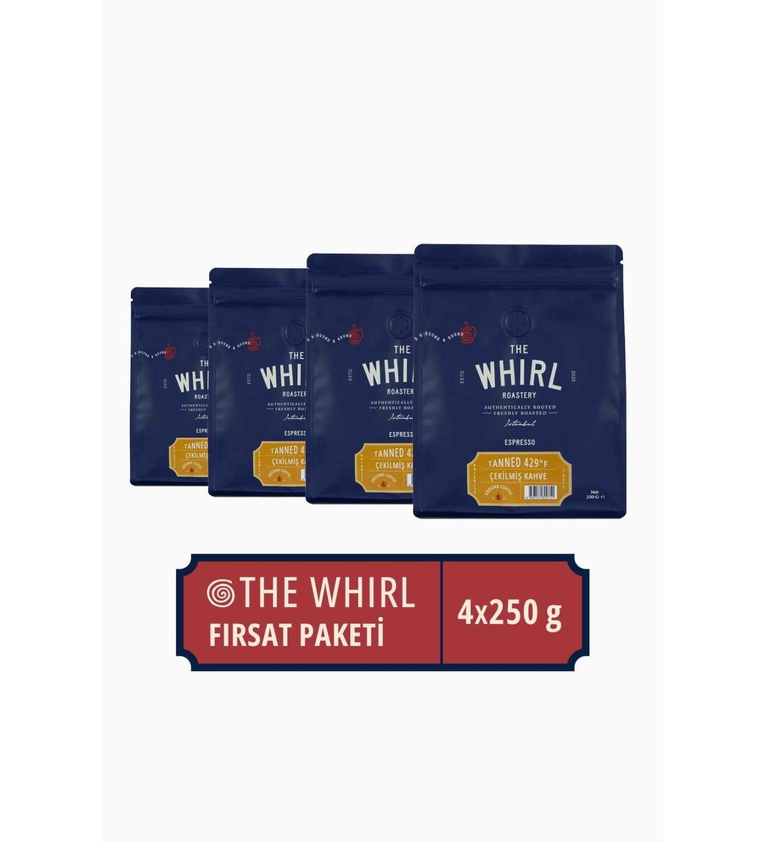 The Whirl Espresso Tanned 429 f Ground Coffee 4-Piece Deal Pack - Buy Online on GoSupps.com