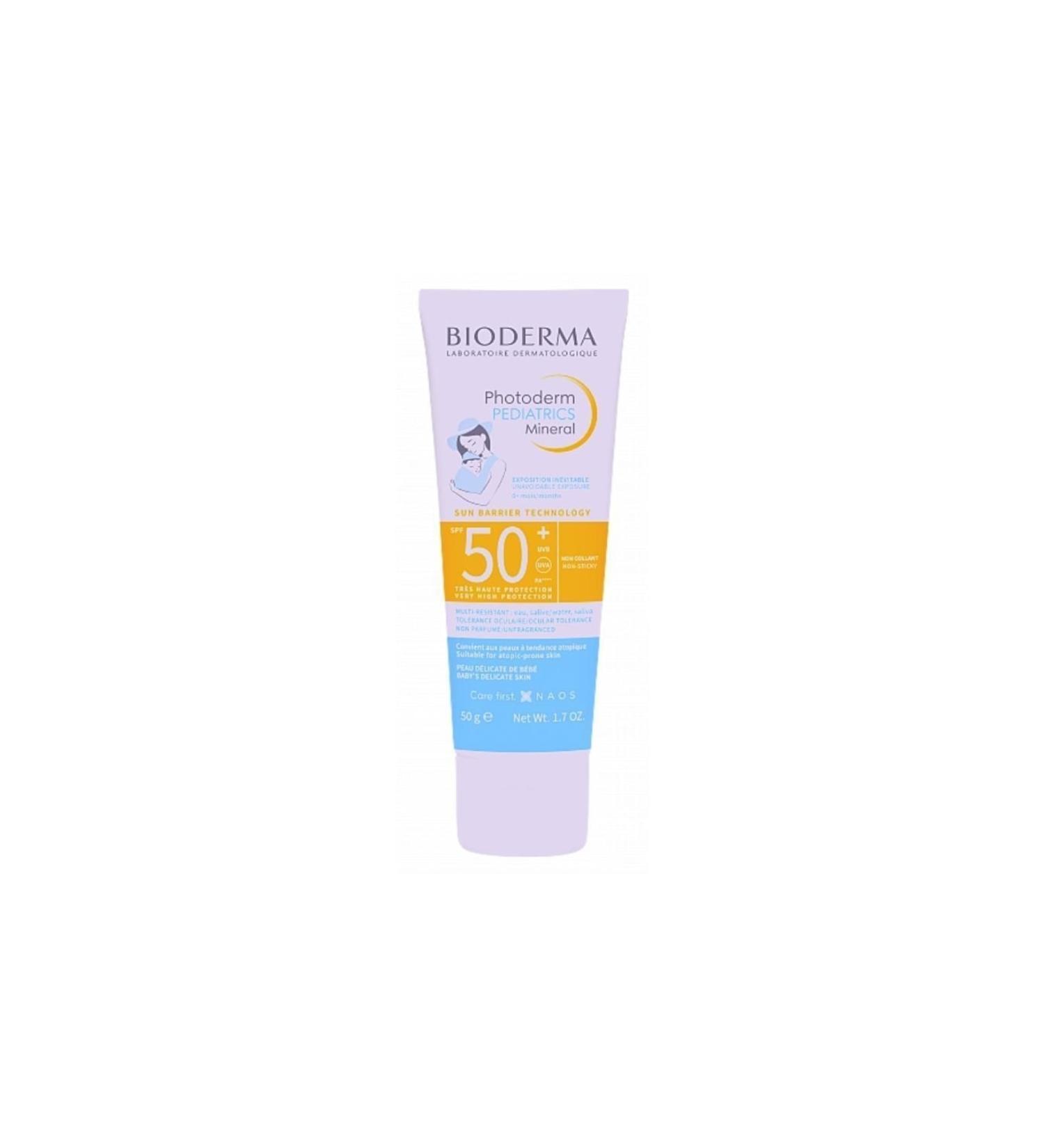 Bioderma Photoderm Pediatrics Mineral Spf50+ Sunscreen for Newborns 50g