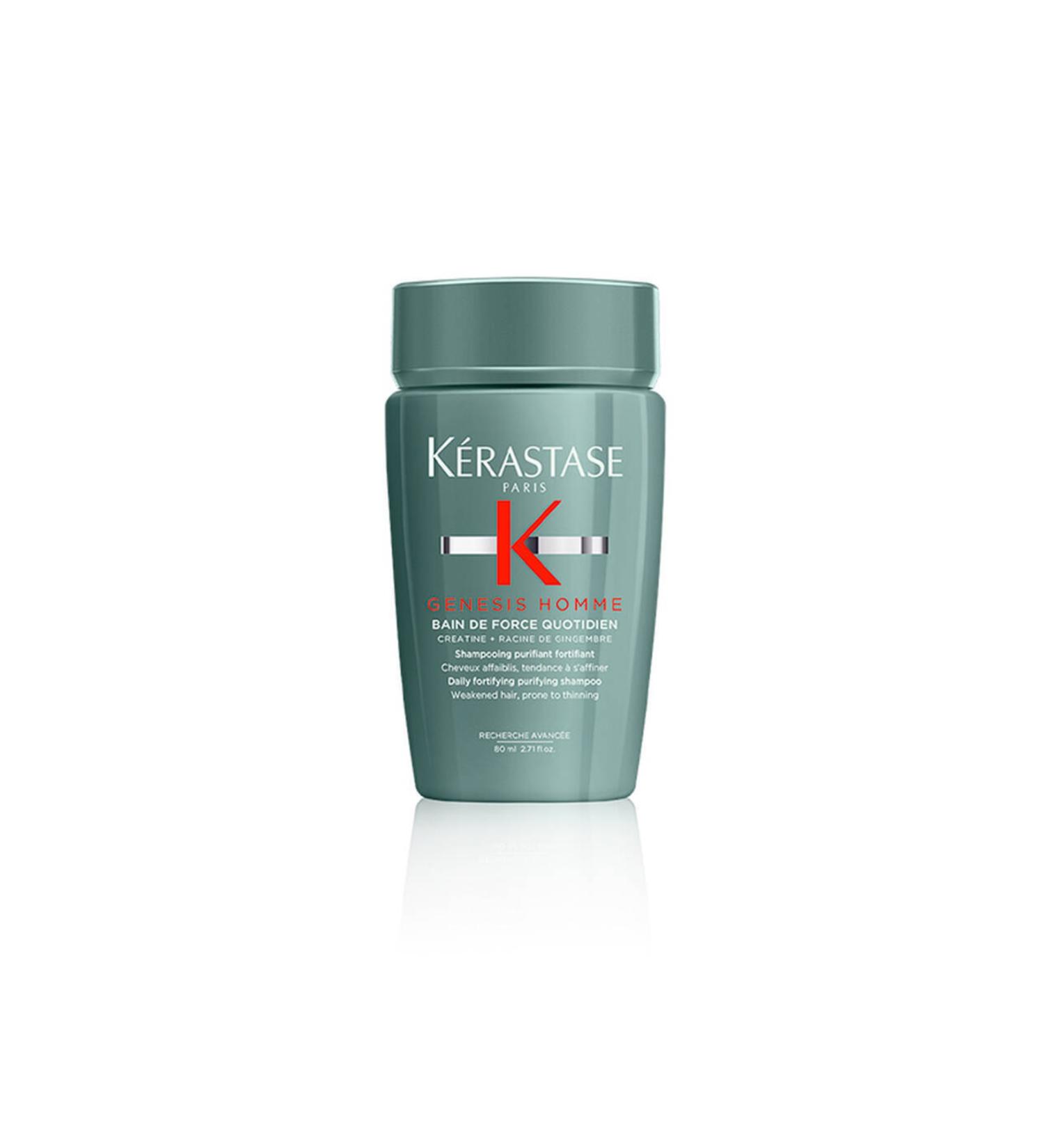 Kerastase Genesis Homme Bain De Force Ouotidien Strengthening Shampoo 80 Ml
