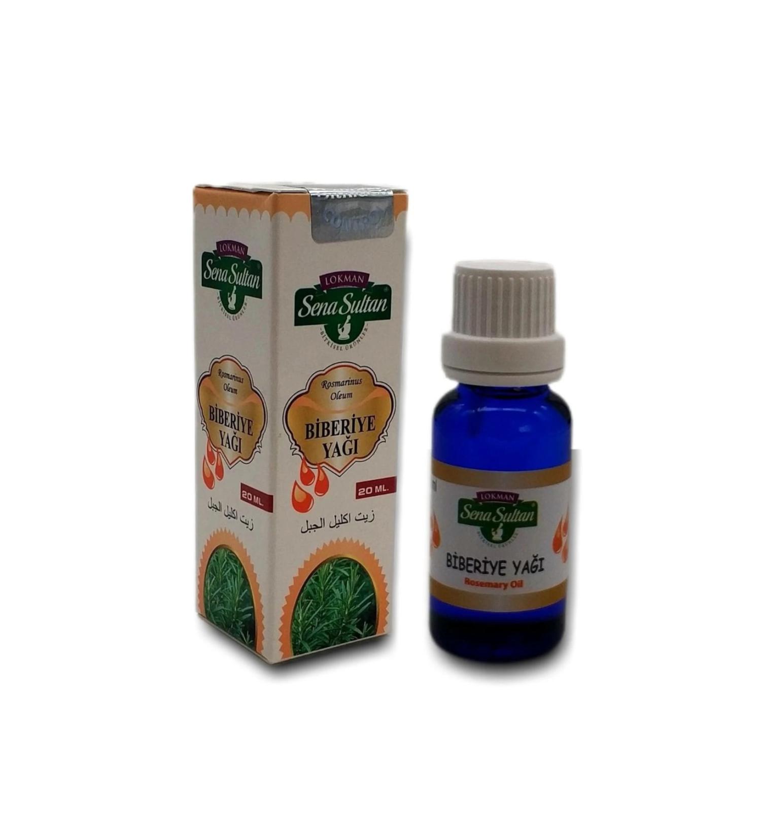 Lokman Sena Sultan Pure Rosemary Oil 20 Ml - Buy Online on GoSupps.com