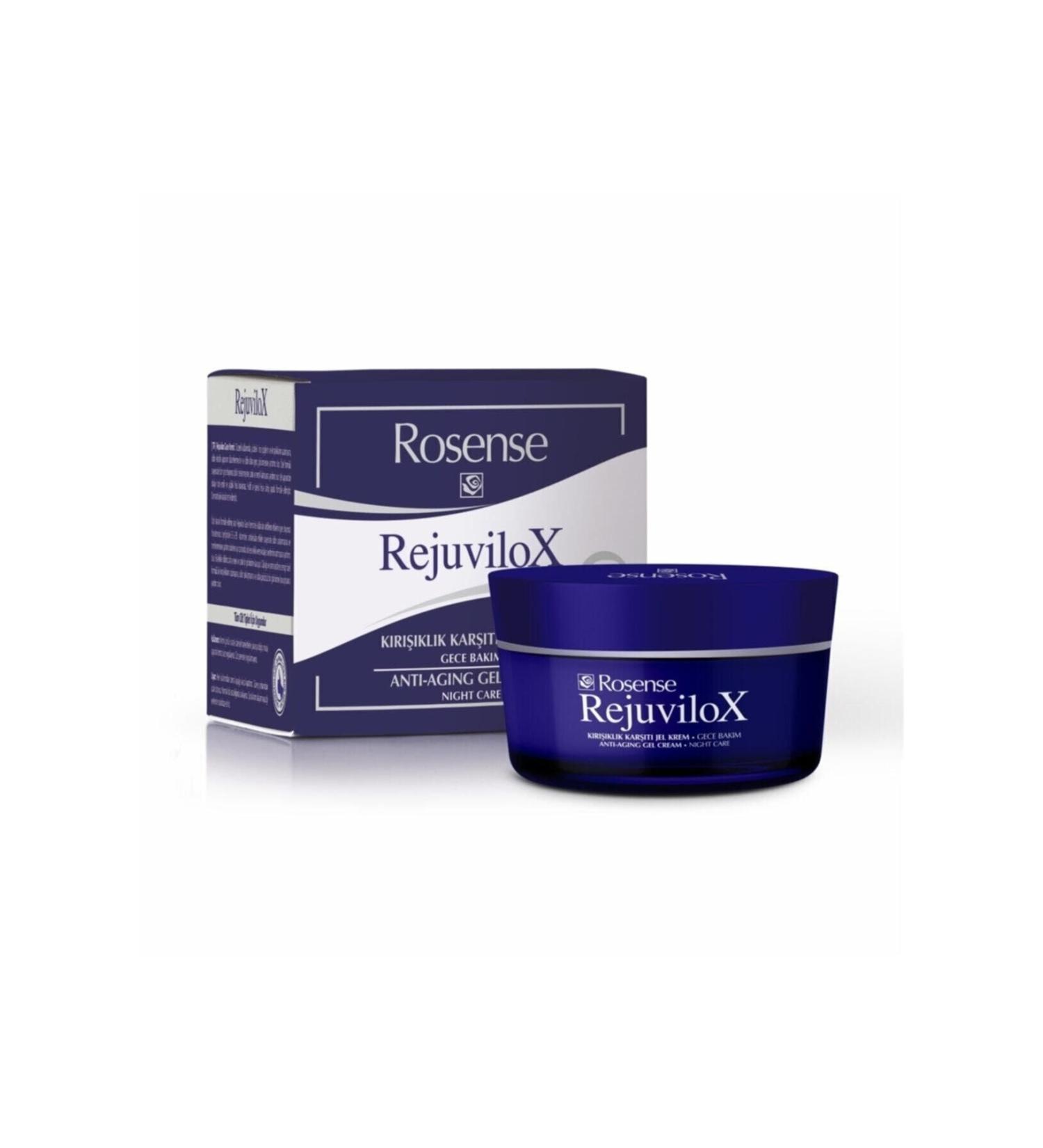 Rosense Rejuvilox Anti-Wrinkle Night Cream 50 Ml Helps Repair Skin During Sleep.