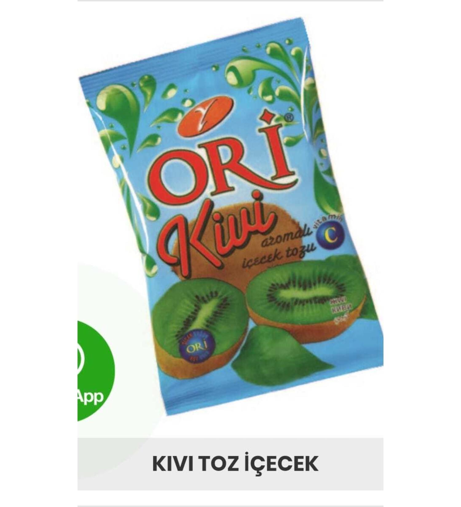 Ori Kiwi Flavored Powder Drink 300 Gr 10 Pieces