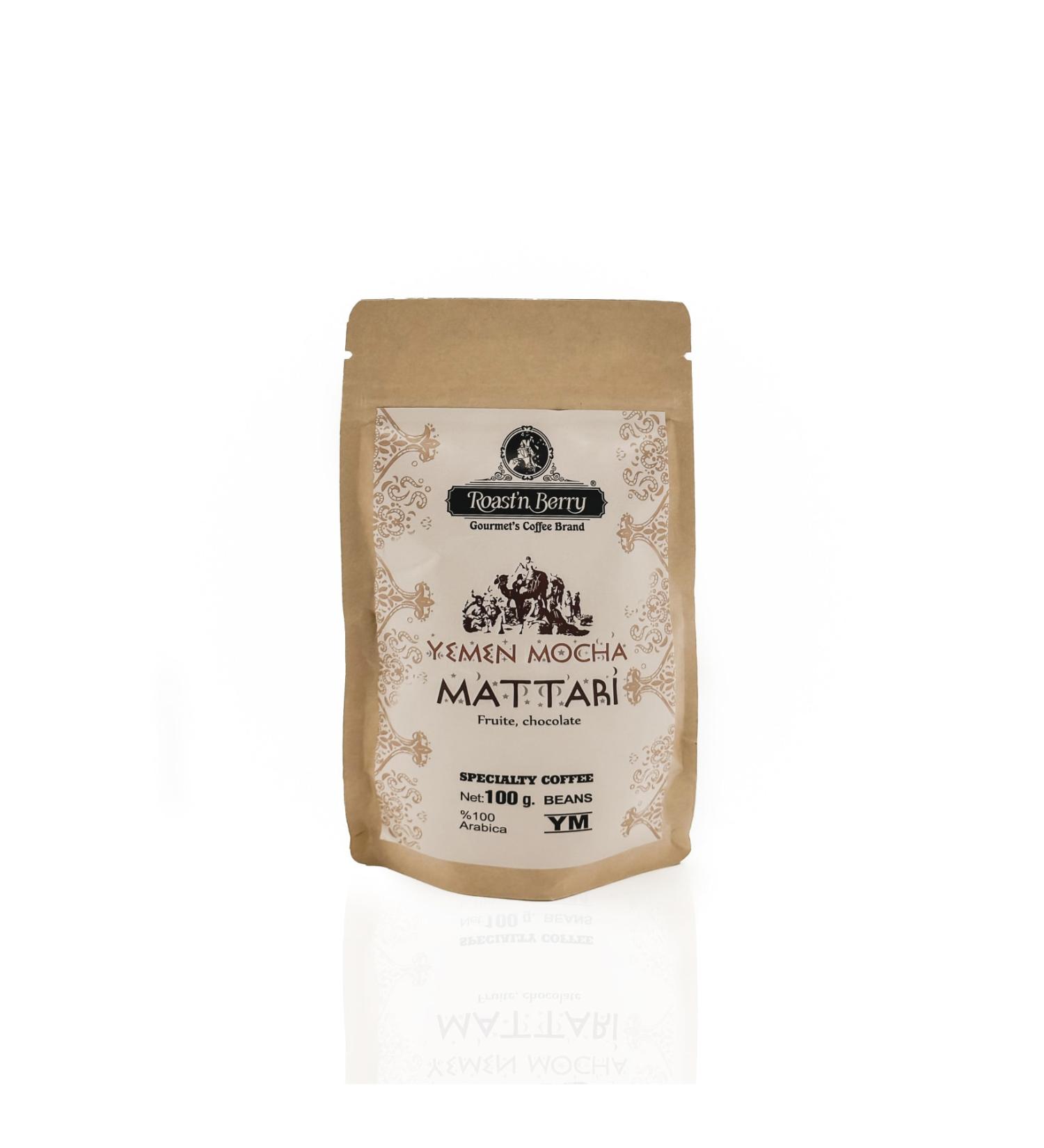 Roast'n Berry Yemen Mocha Mattari Bean Coffee