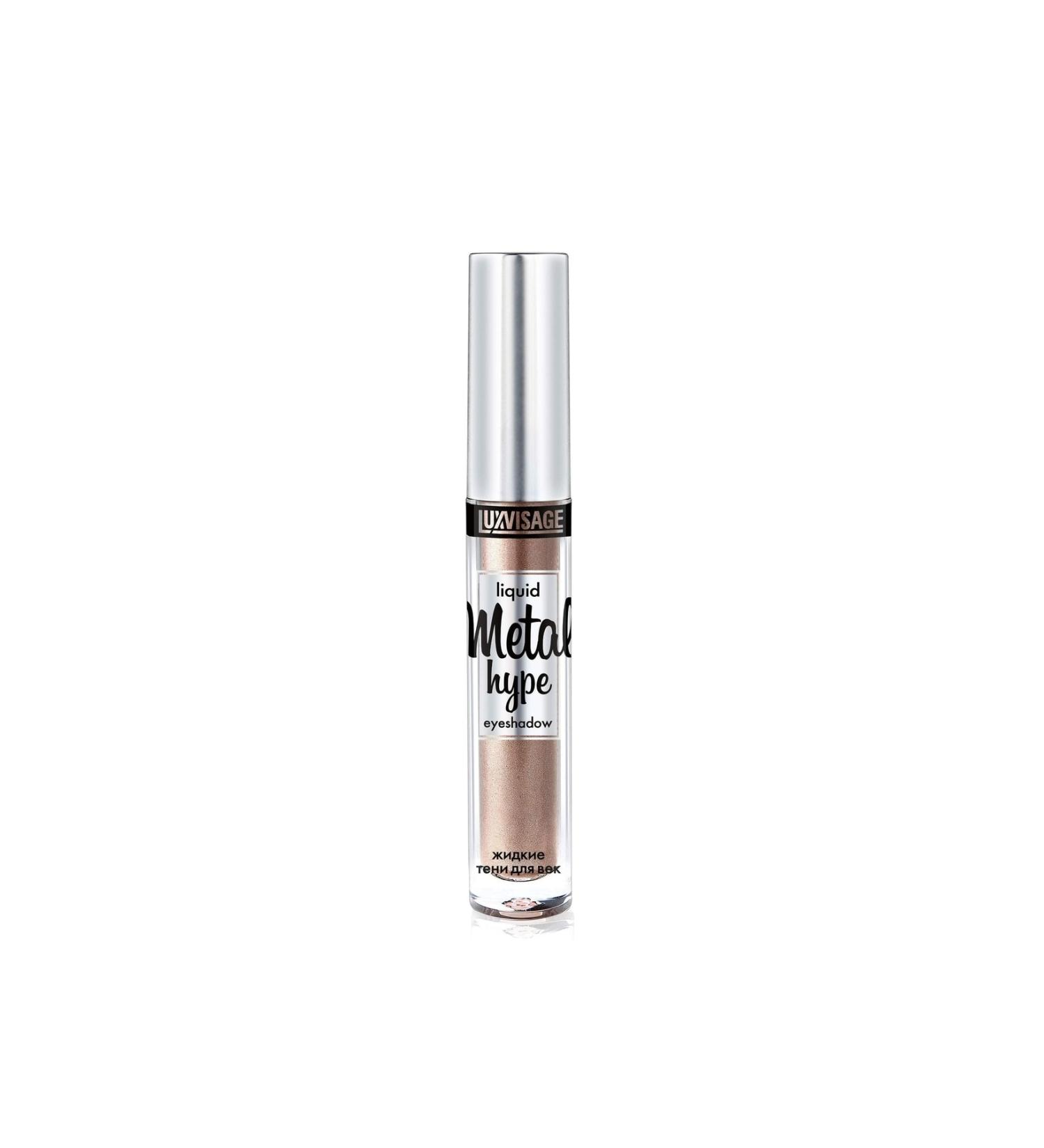 LUXVISAGE COSMETICS Liquid Eyeshadow High Pigment Metal Hype Eyeshadow 08 Silver Taupe - Buy Online on GoSupps.com