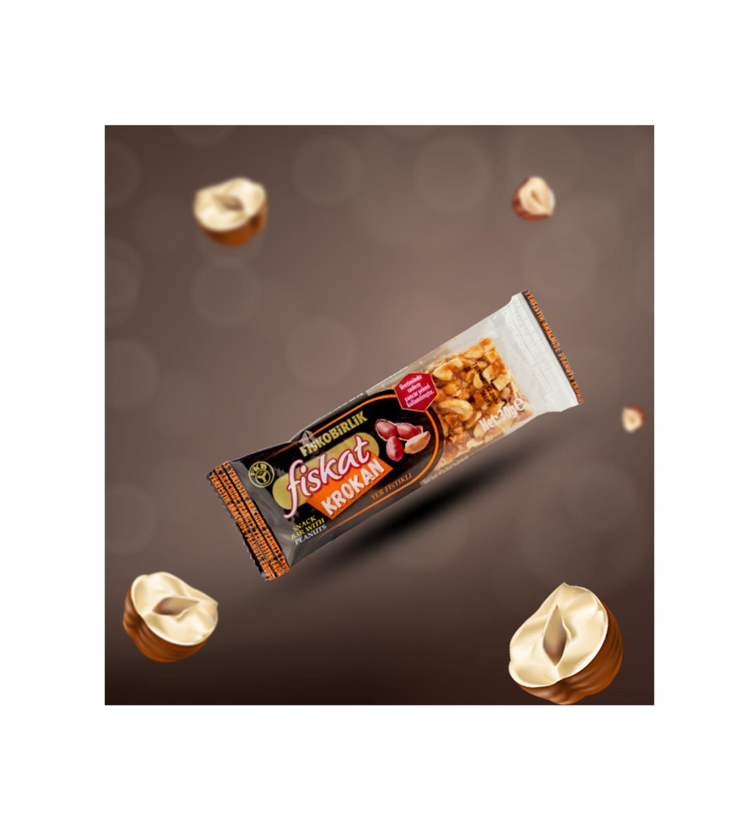 Fiskobirlik Peanut Fiskat Croquant 30 gr X 12