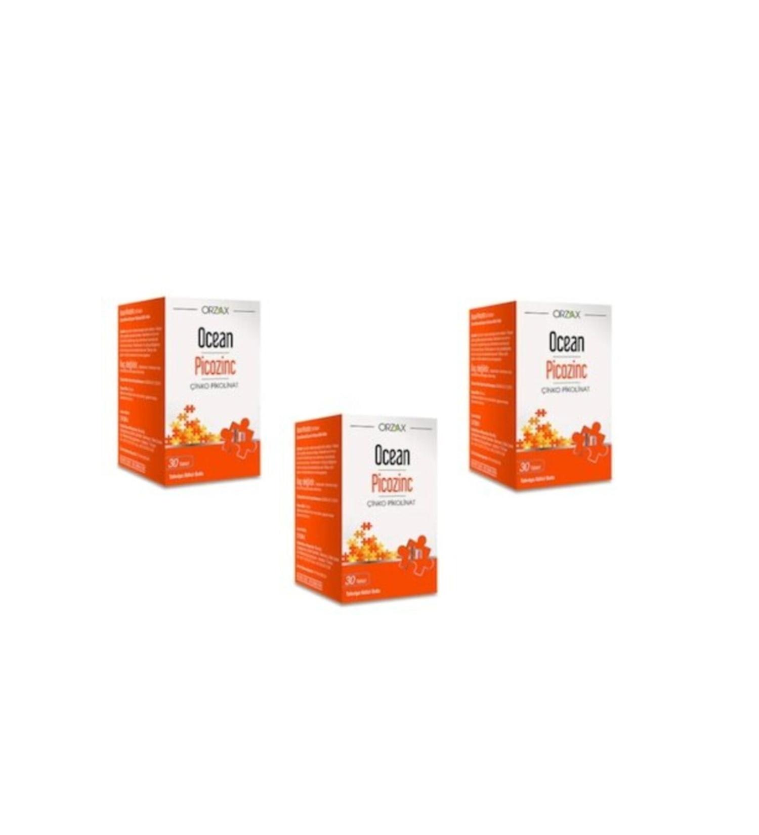 Ocean Picozinc 30 Tablets 3 Boxes