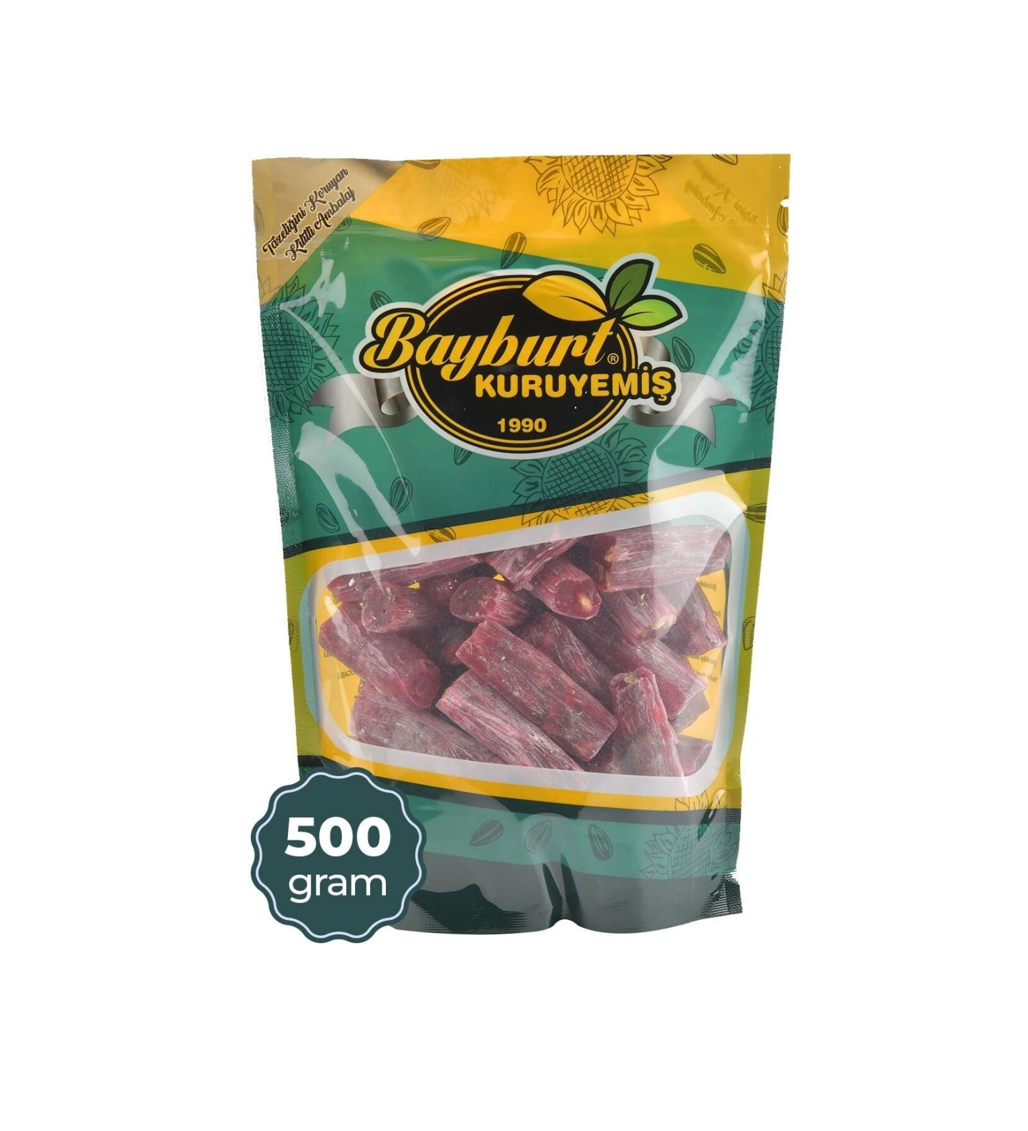 Bayburt Dried Fruits Pomegranate Pistachio Wick Turkish Delight 500 gr