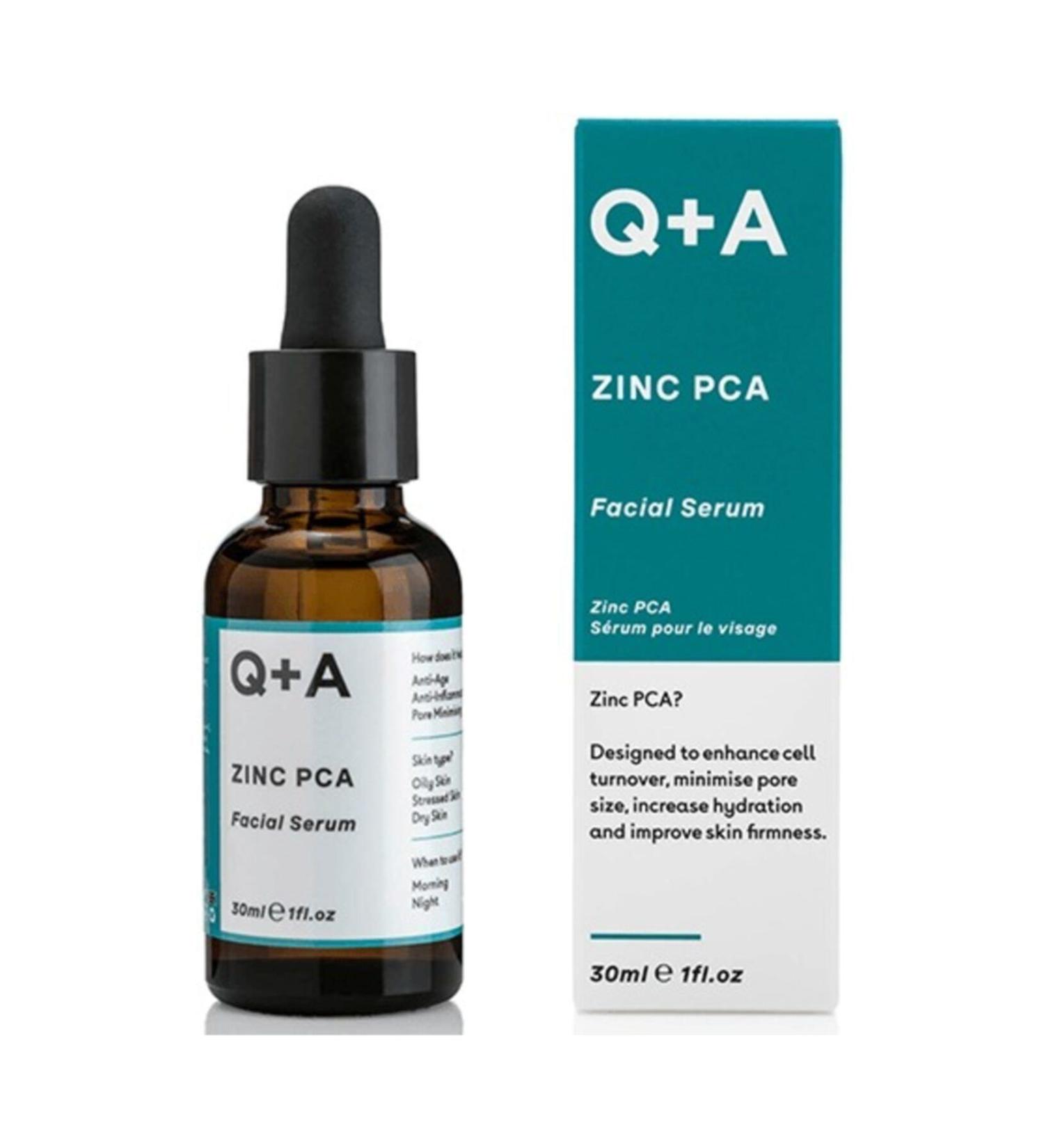 Q+A Zinc Pca Pore and Blemish Serum 30ml