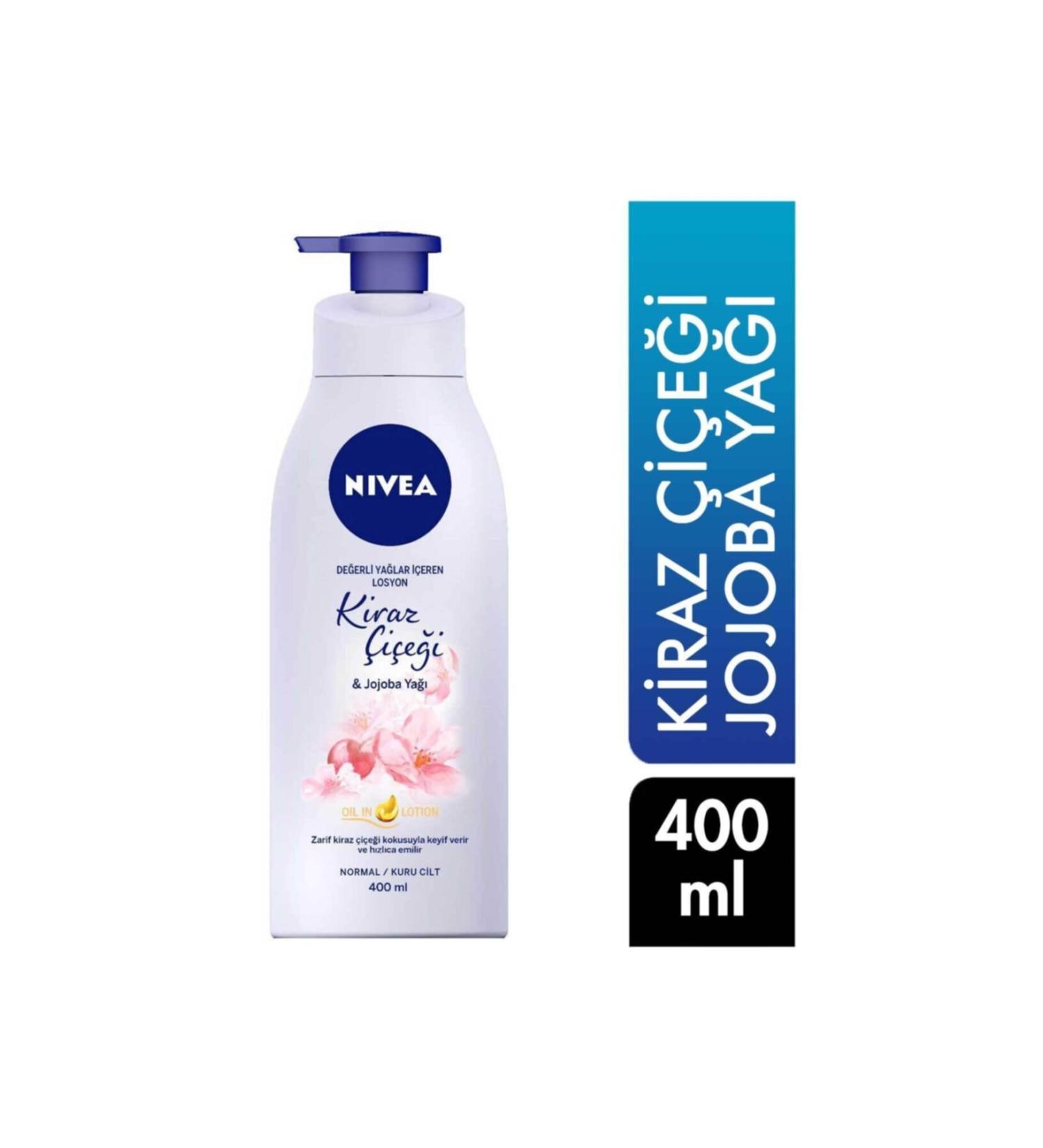 NIVEA Cherry Blossom & Jojoba Oil Body Lotion 400Ml