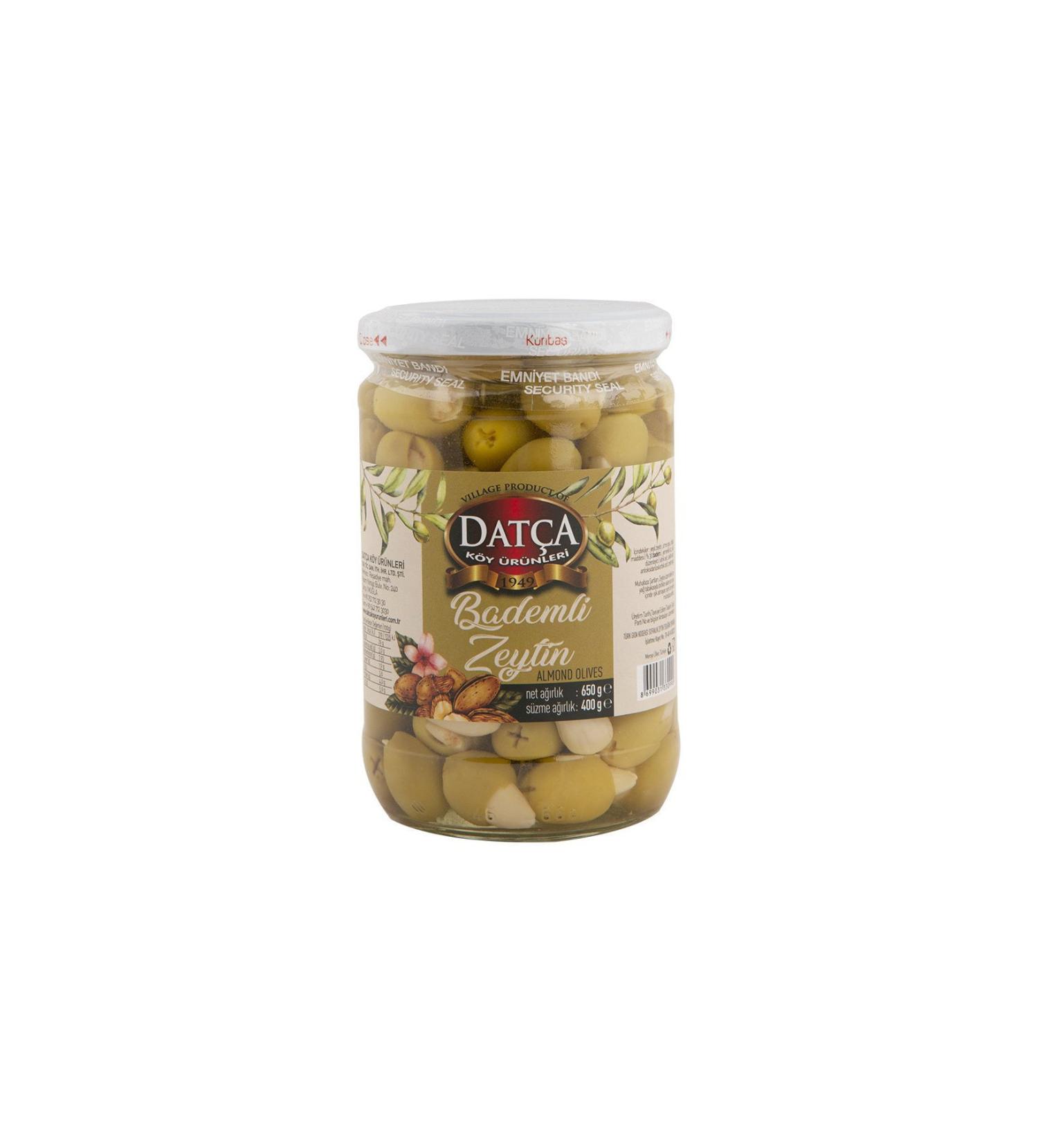 Datca Village Products 1949 Olives with Almonds 650 gr