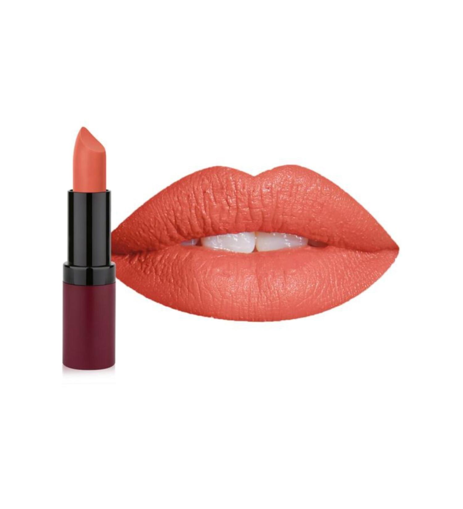 Golden Rose Matte Lipstick - Velvet Matte Lipstick No:21 - Buy Online on GoSupps.com