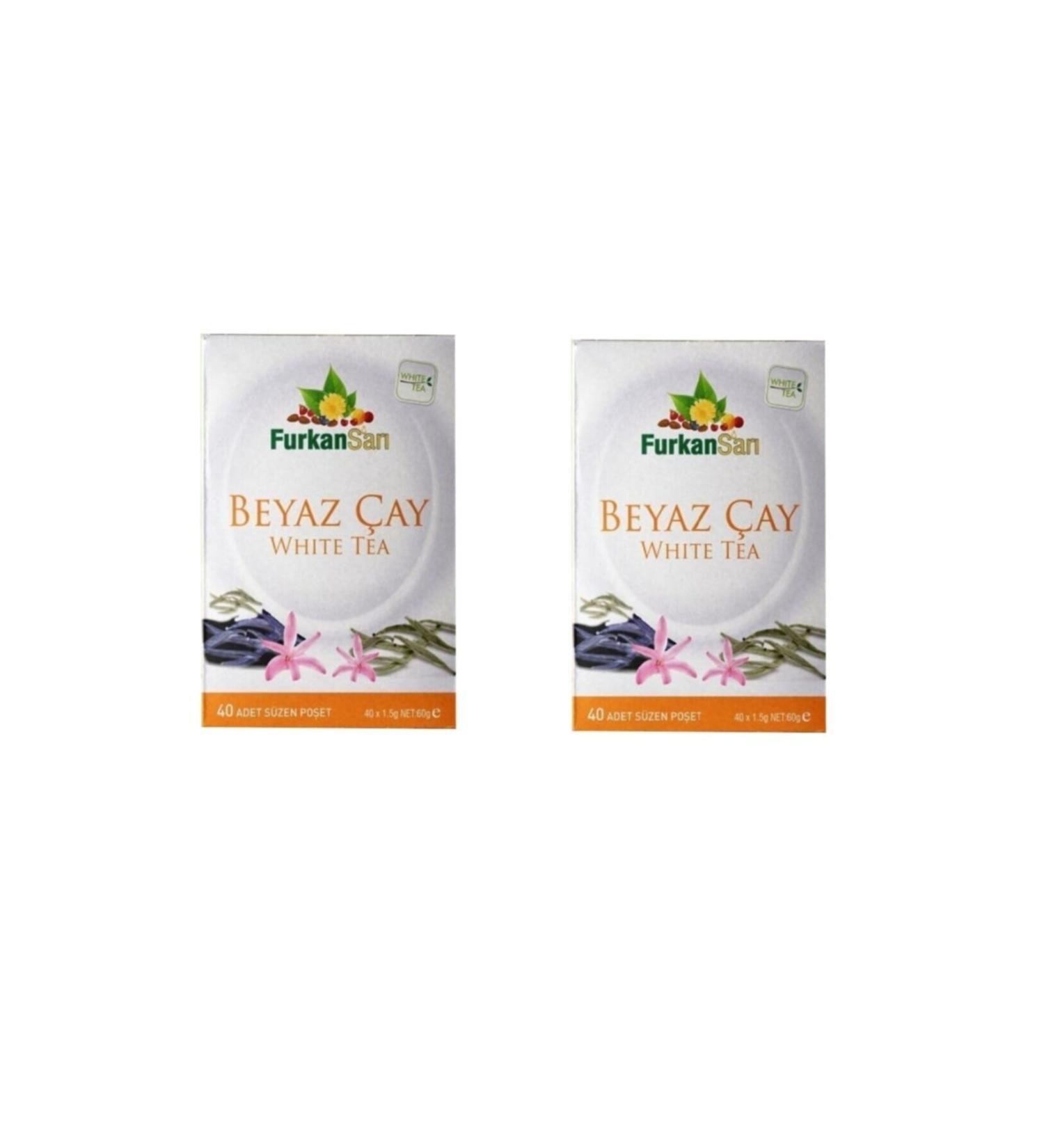 Furkan Yellow Furkan White Tea Shake 40 x 2 Pieces