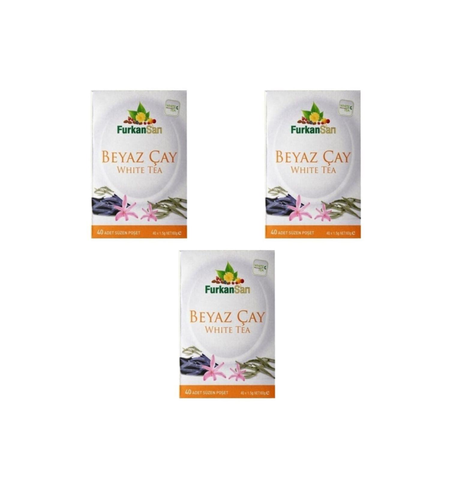 Furkan Yellow Furkan White Tea Shake 40 x 3 pieces