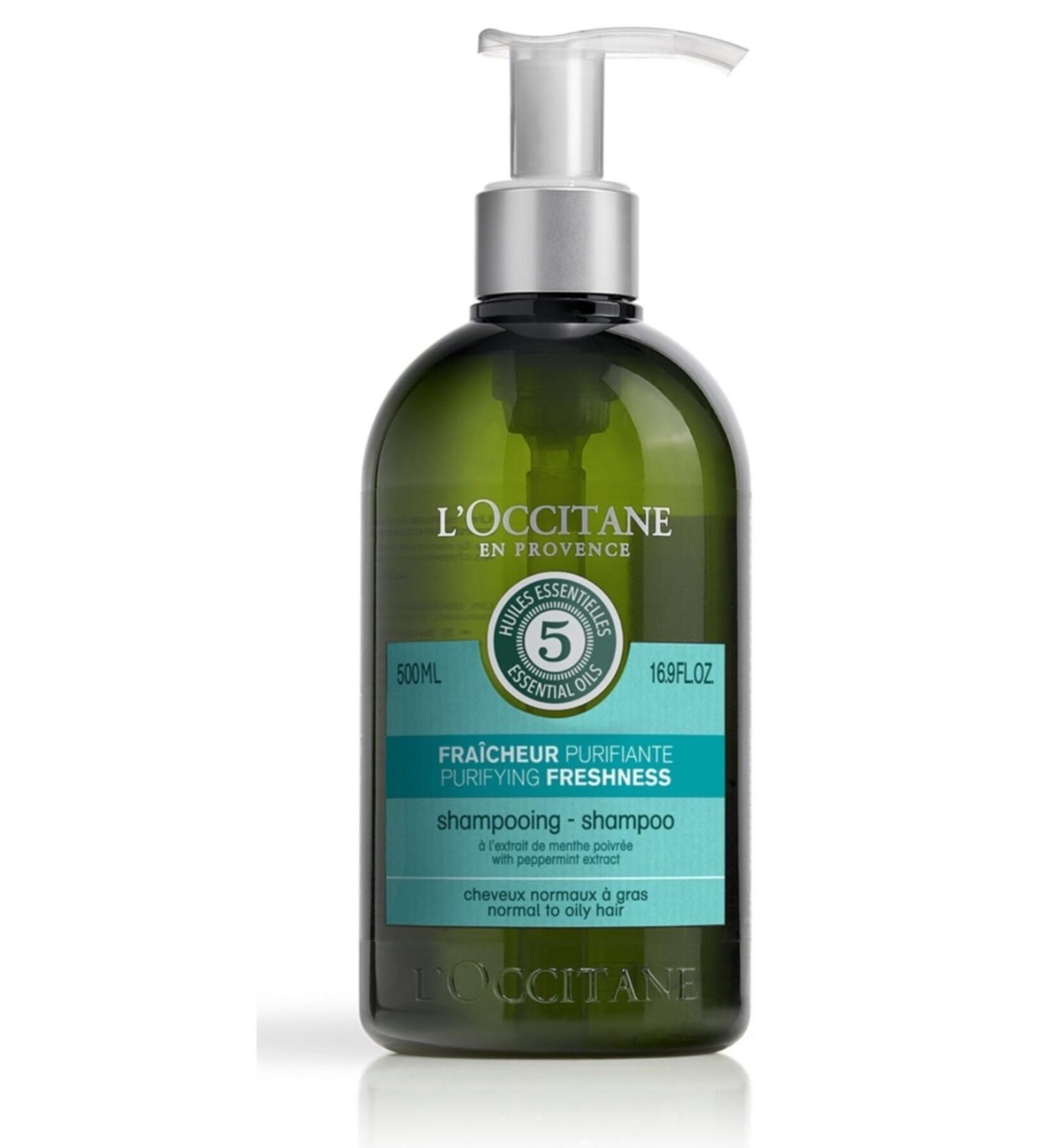 L'Occitane Purifying Freshness Shampoo Aromachology Revitalizing Shampoo 500 ml