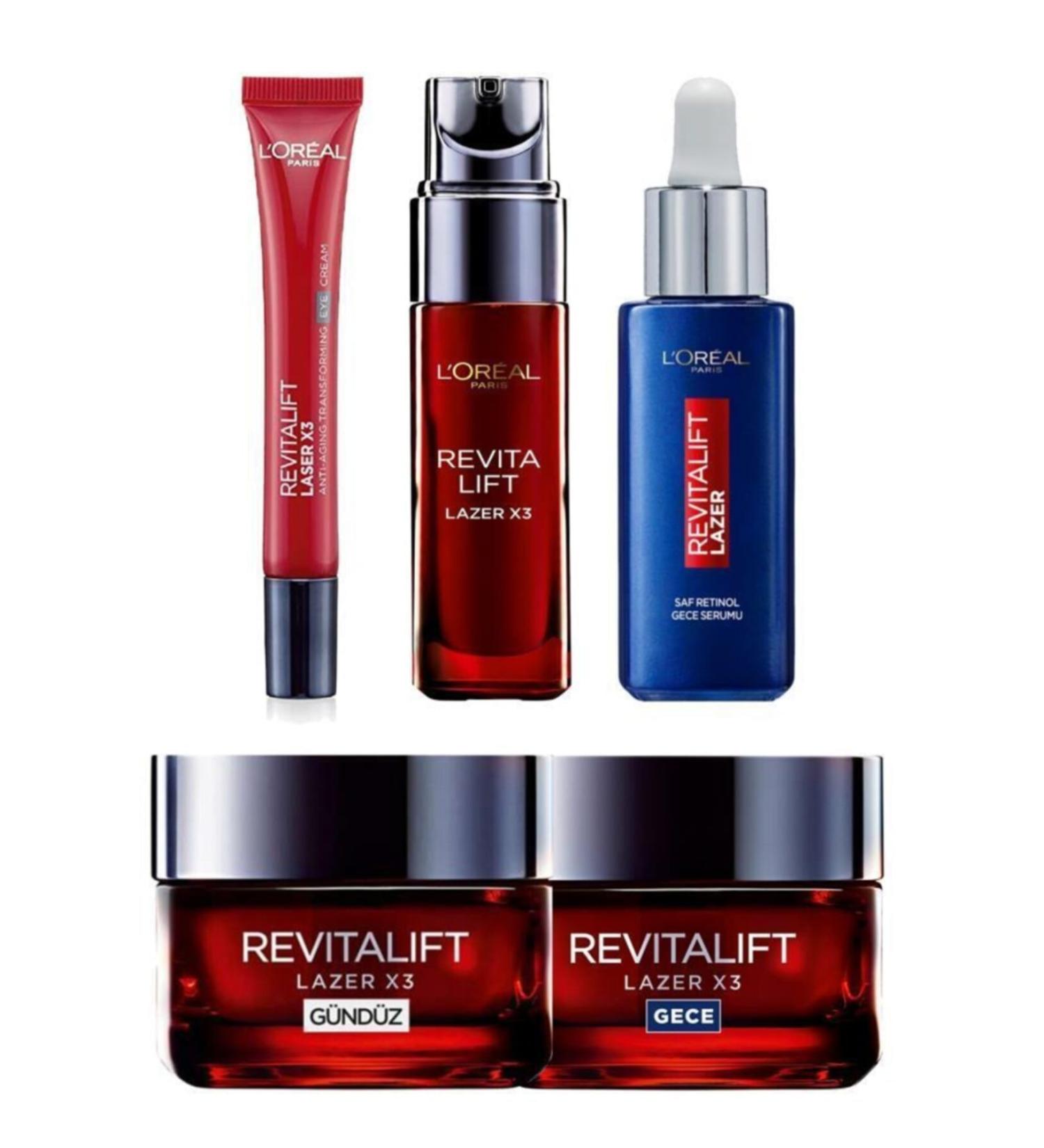 L'Oreal Paris Revitalift Laser Pure Retinol Skin Care Set of 5