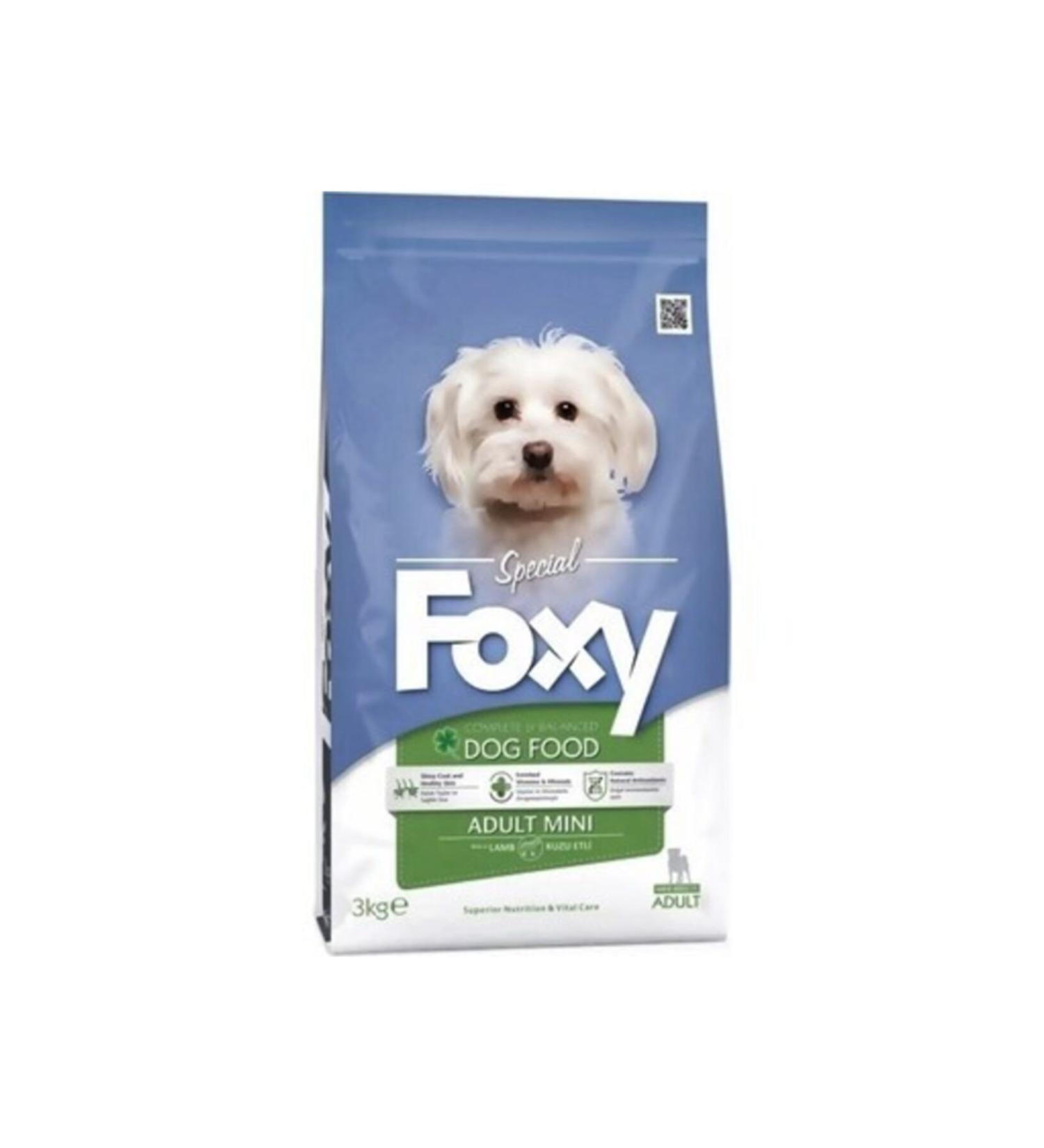 Foxy Lamb Meat Small Breed Adult Dog Food 3 Kg
