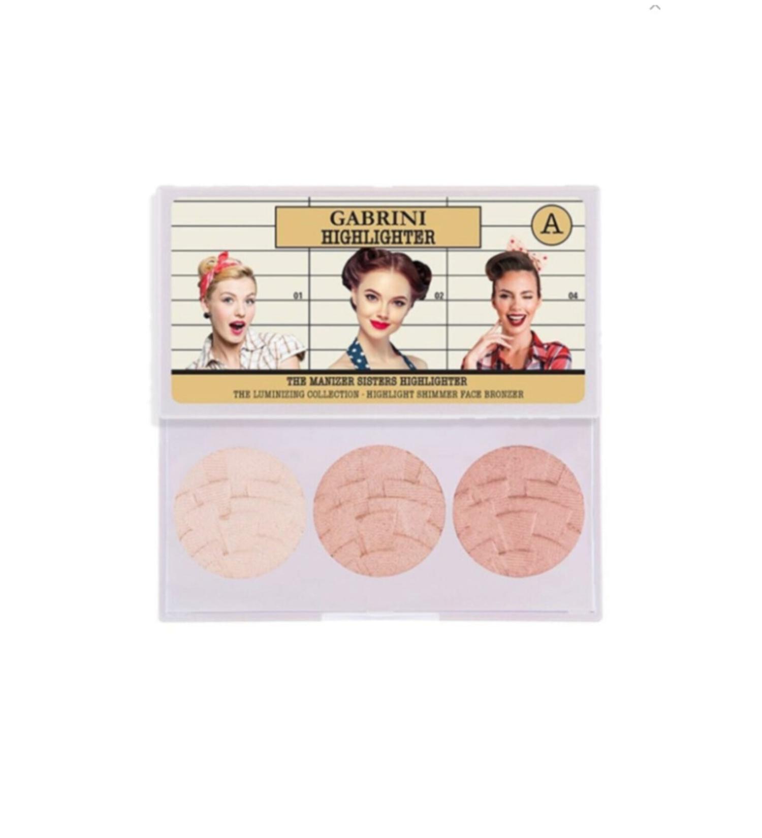 Gabrini 3-Piece Highlighter Palette - Highlighter