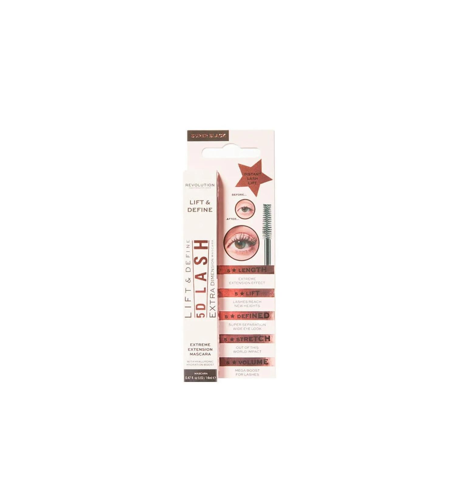 Revolution 5d Extreme Extension Brow Extender Mascara 14ml