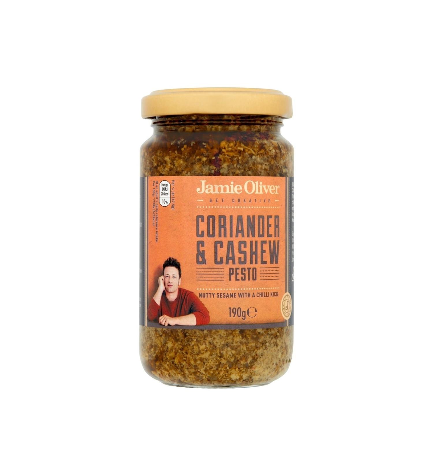 Jamie Oliver Coriander - Cashew Pesto 190g