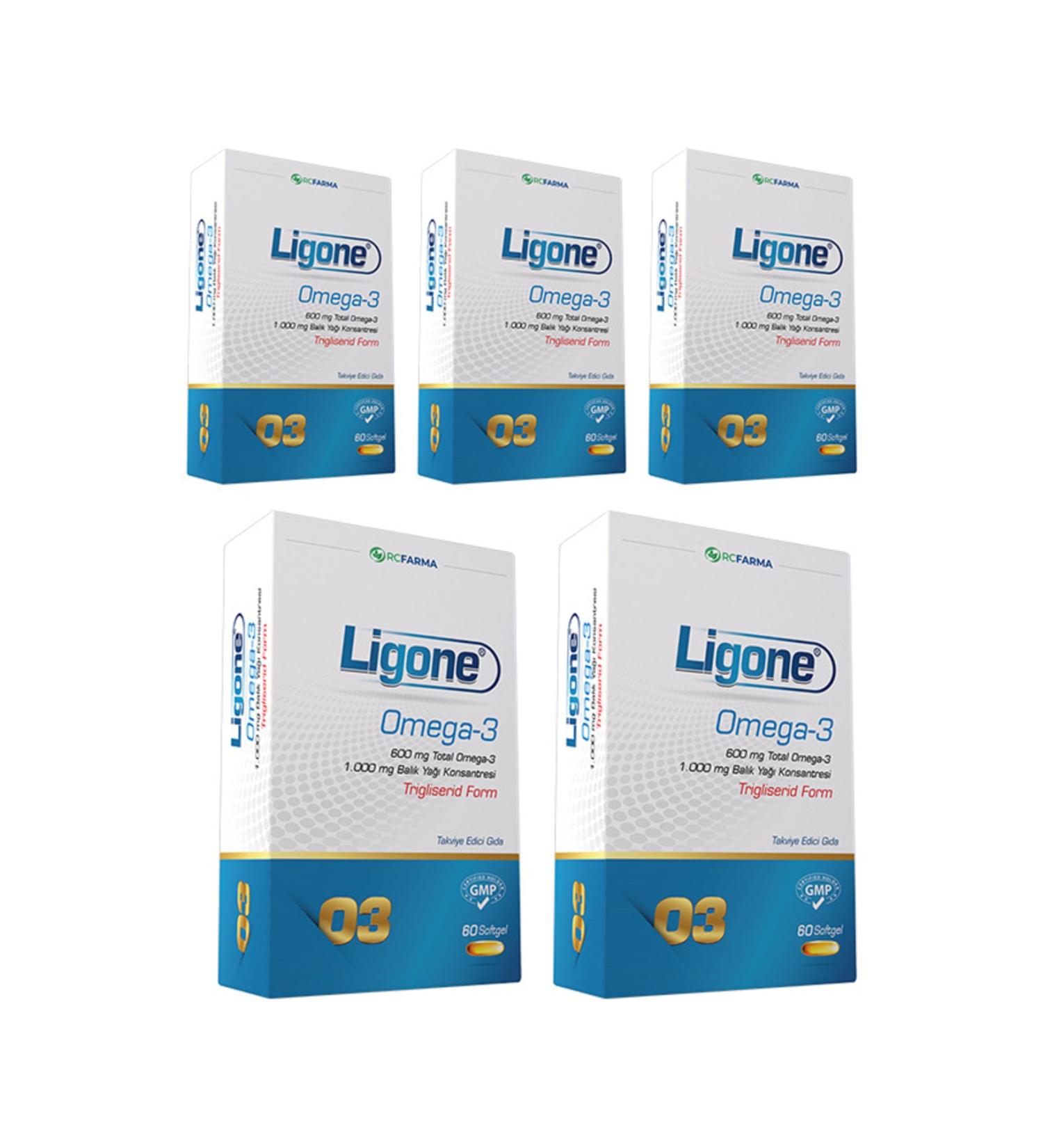 Ligone Omega-3 Softgel 5x