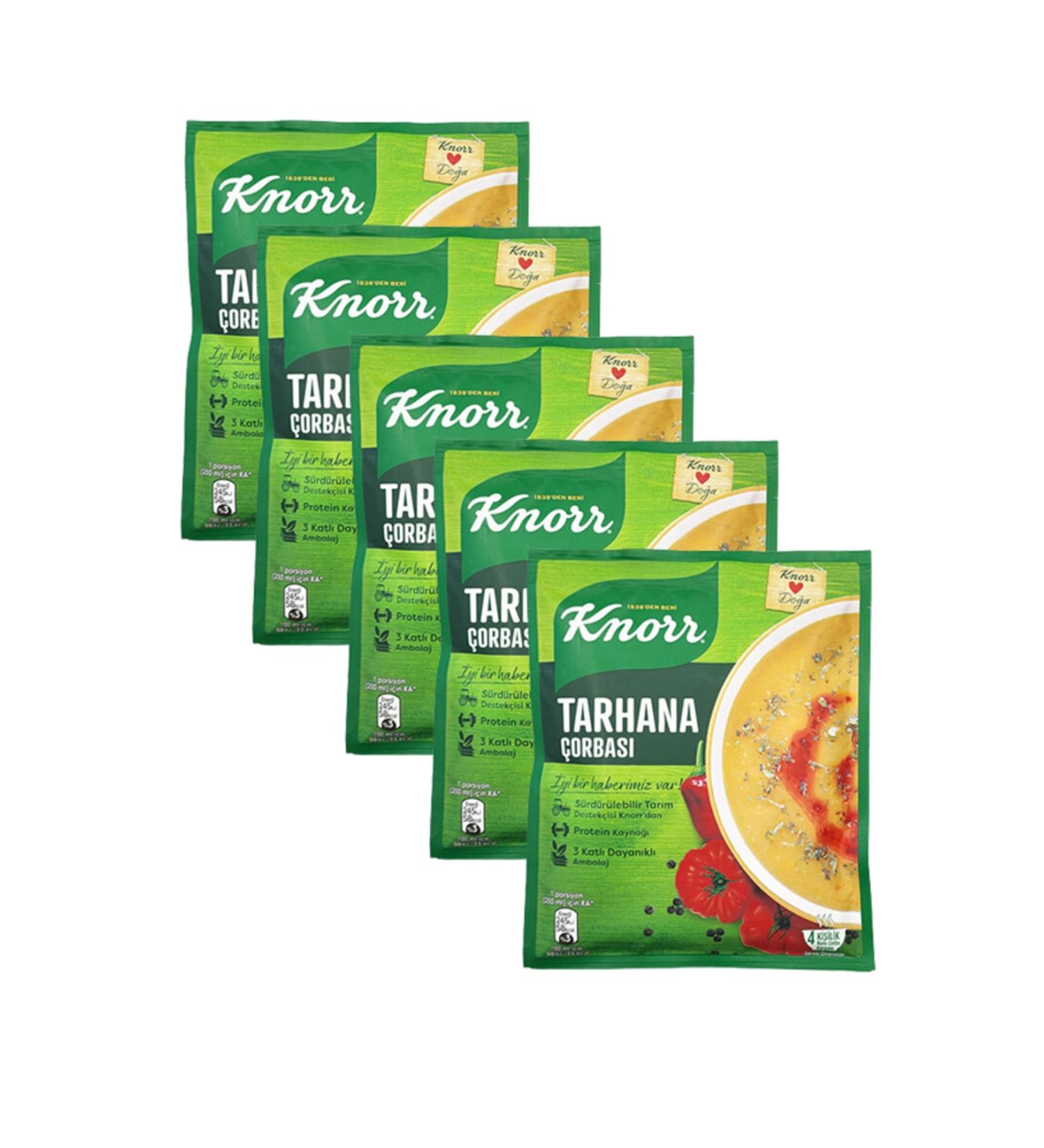 Knorr Tarhana Soup Group 5x72 Gr