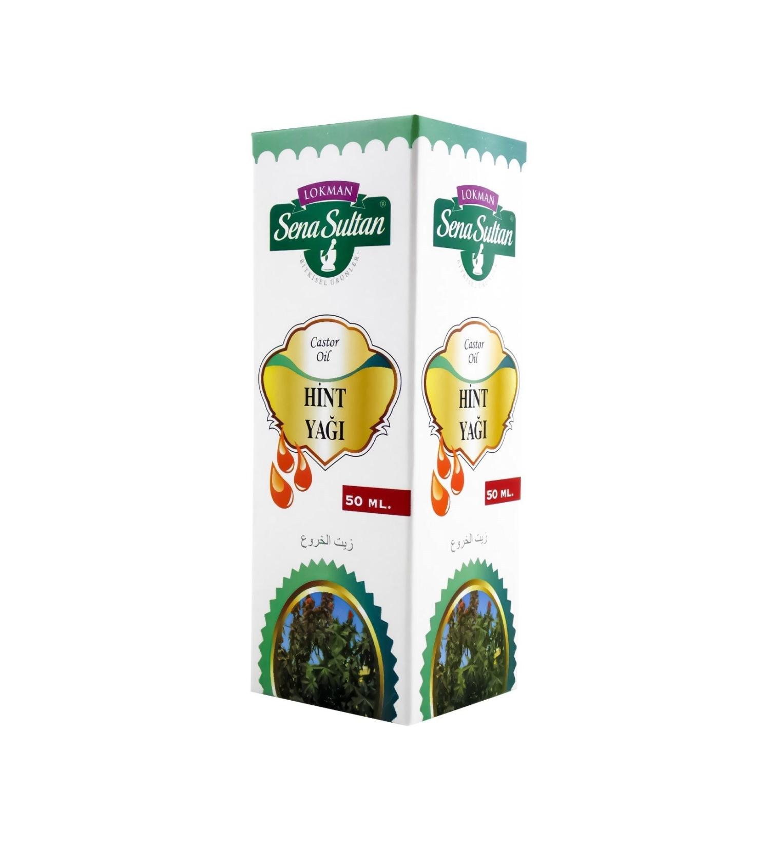 Lokman Sena Sultan Castor Oil 50 Ml - Buy Online on GoSupps.com