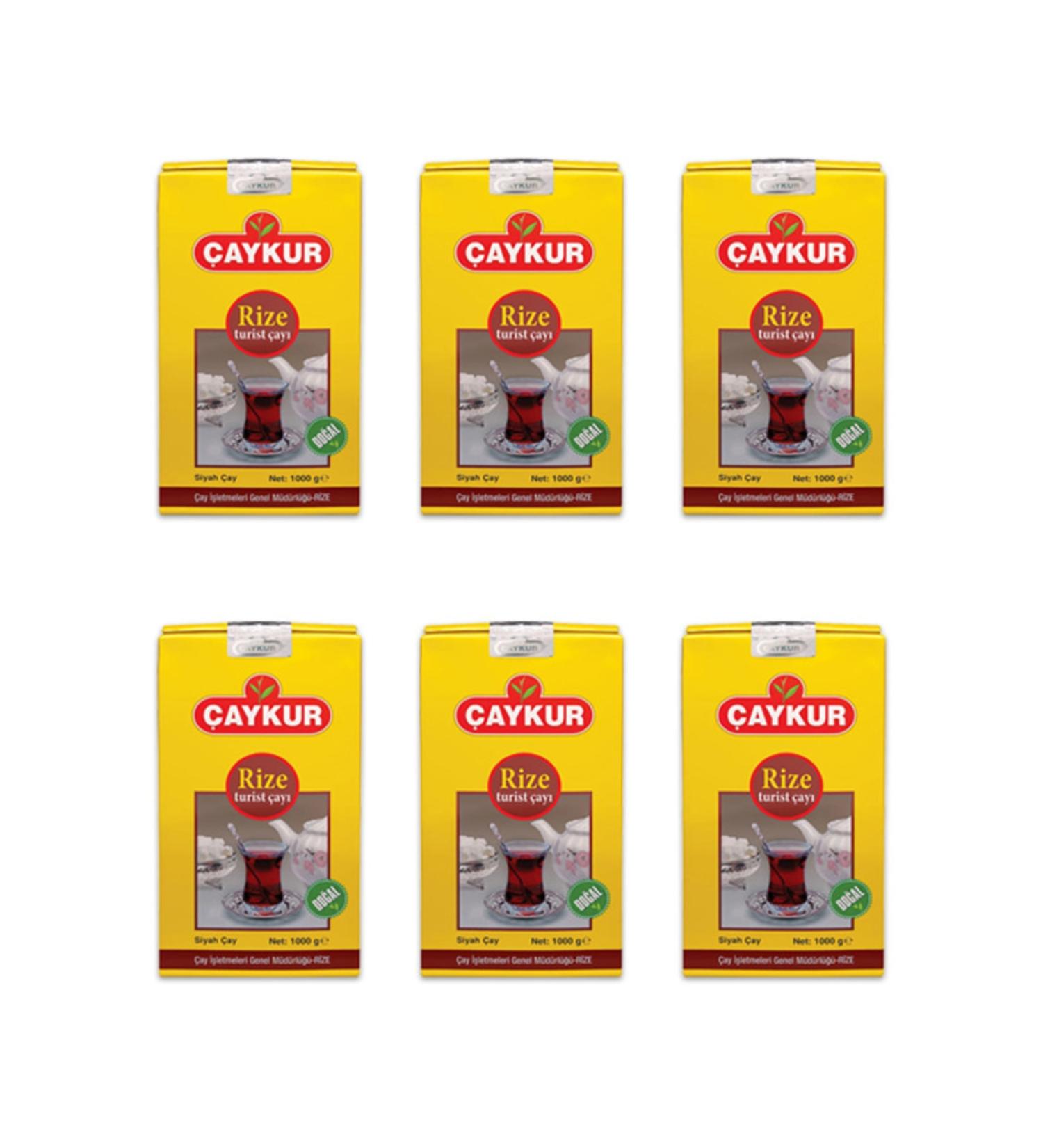 aykur Rize Tourist Tea 1 Kg 6 Pieces