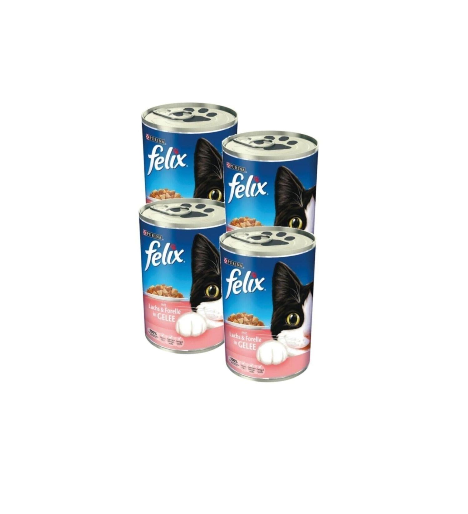 FELIX Felix Canned Salmon&Trout 400grx4