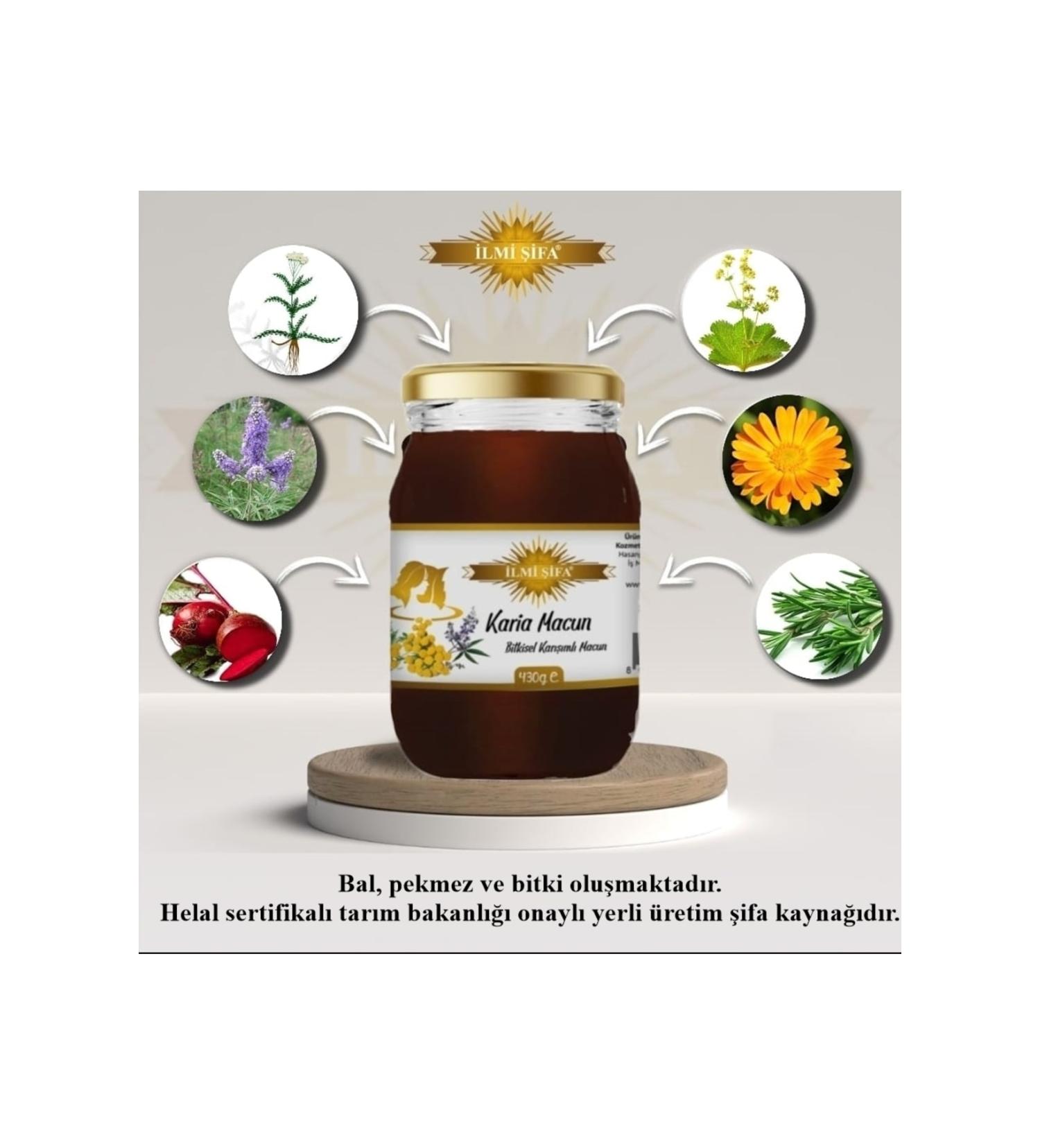 KNOWLEDGE OF HEALING Special Caria Paste for Women with Chaste Tree Seed and Yarrow 430 Gr.