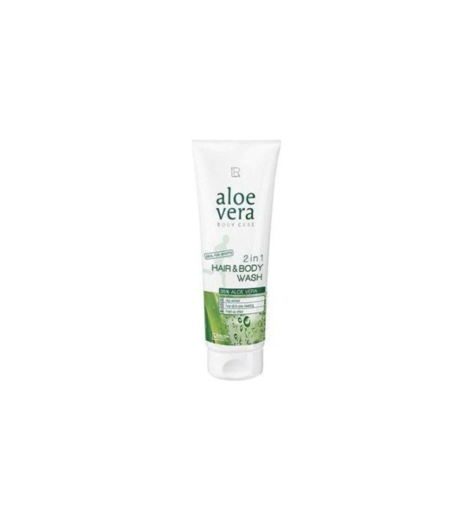 LR Aloe Vera Hair and Body Shampoo 250ml 'in ! Hair & Body Wash