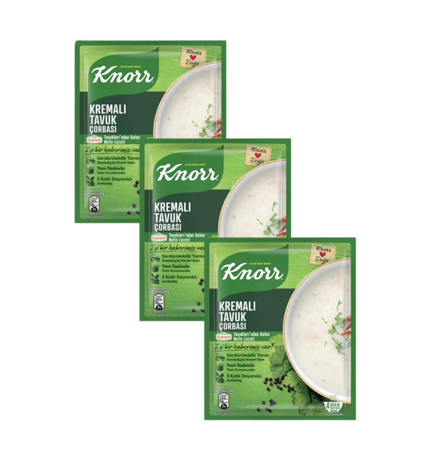 Knorr Creamy Chicken Soup 3x72 gr
