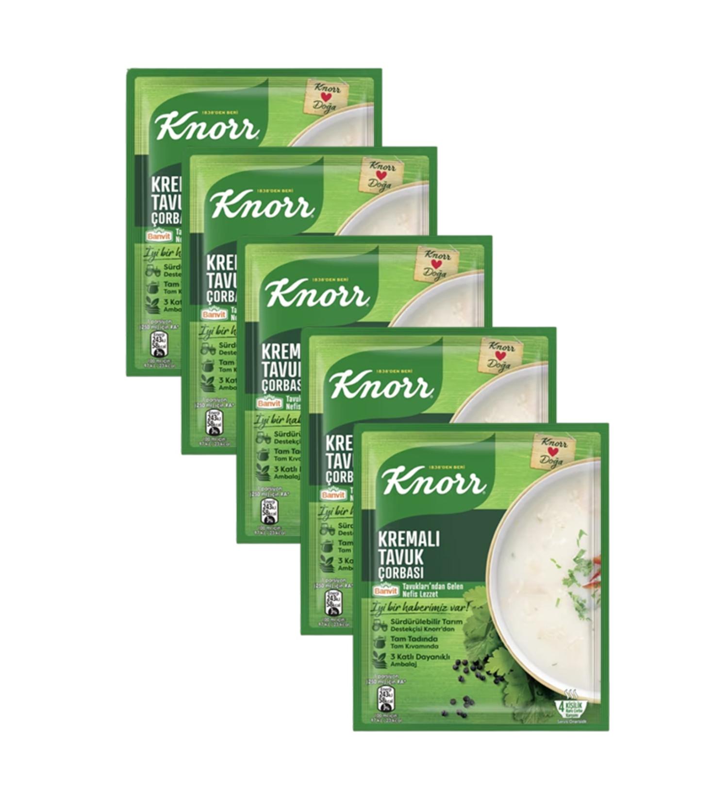 Knorr Creamy Chicken Soup Group 5x72 Gr