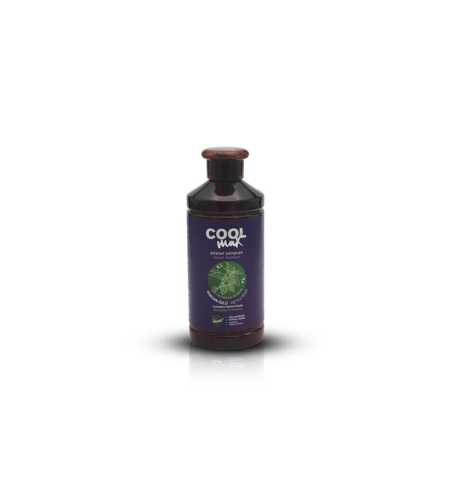 COOLMAX Cool Max Vegan Nettle Extract Herbal Shampoo Buy 1 Get 1 Gift