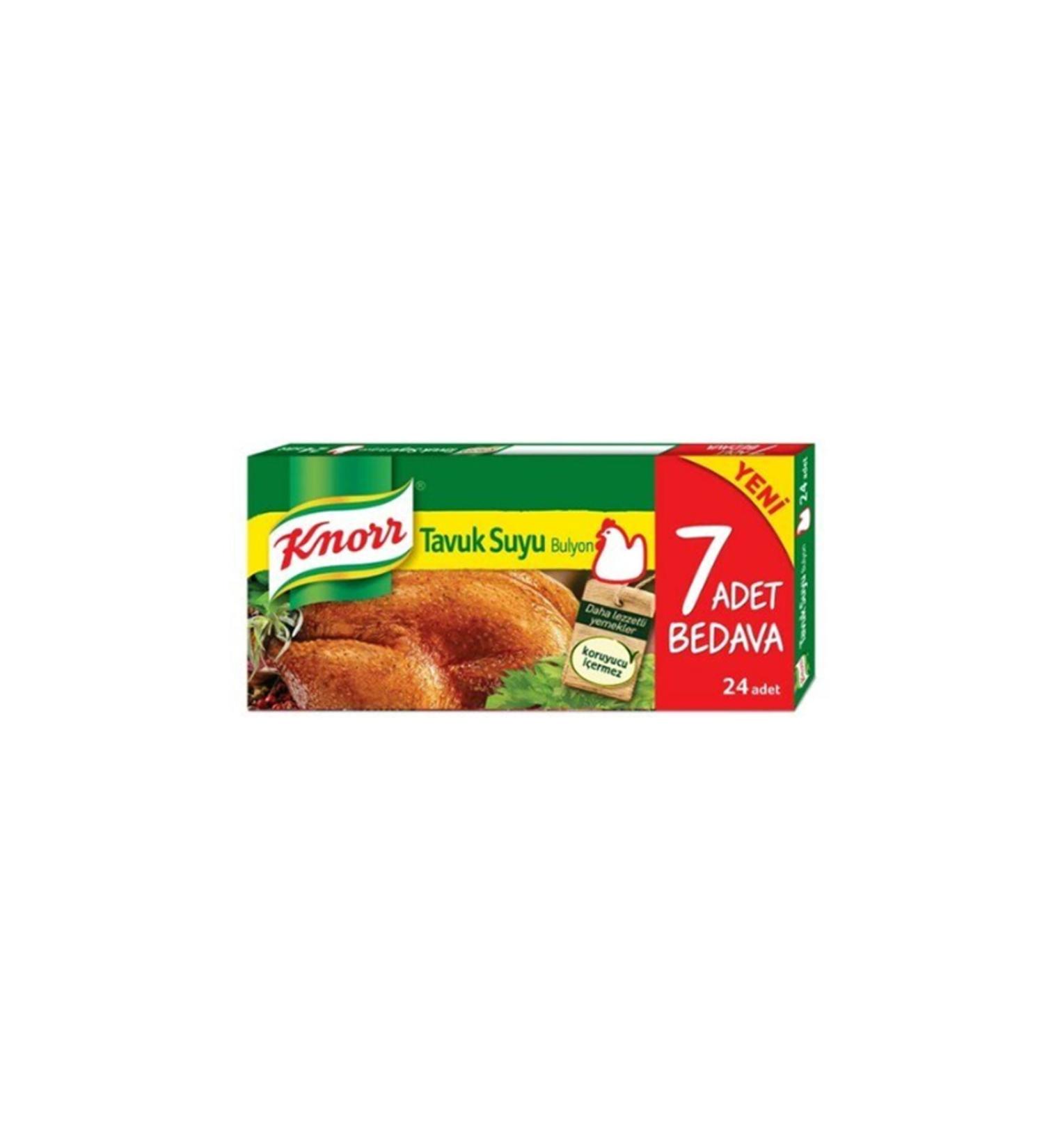 Knorr Chicken Broth Bouillon (24 Pieces)