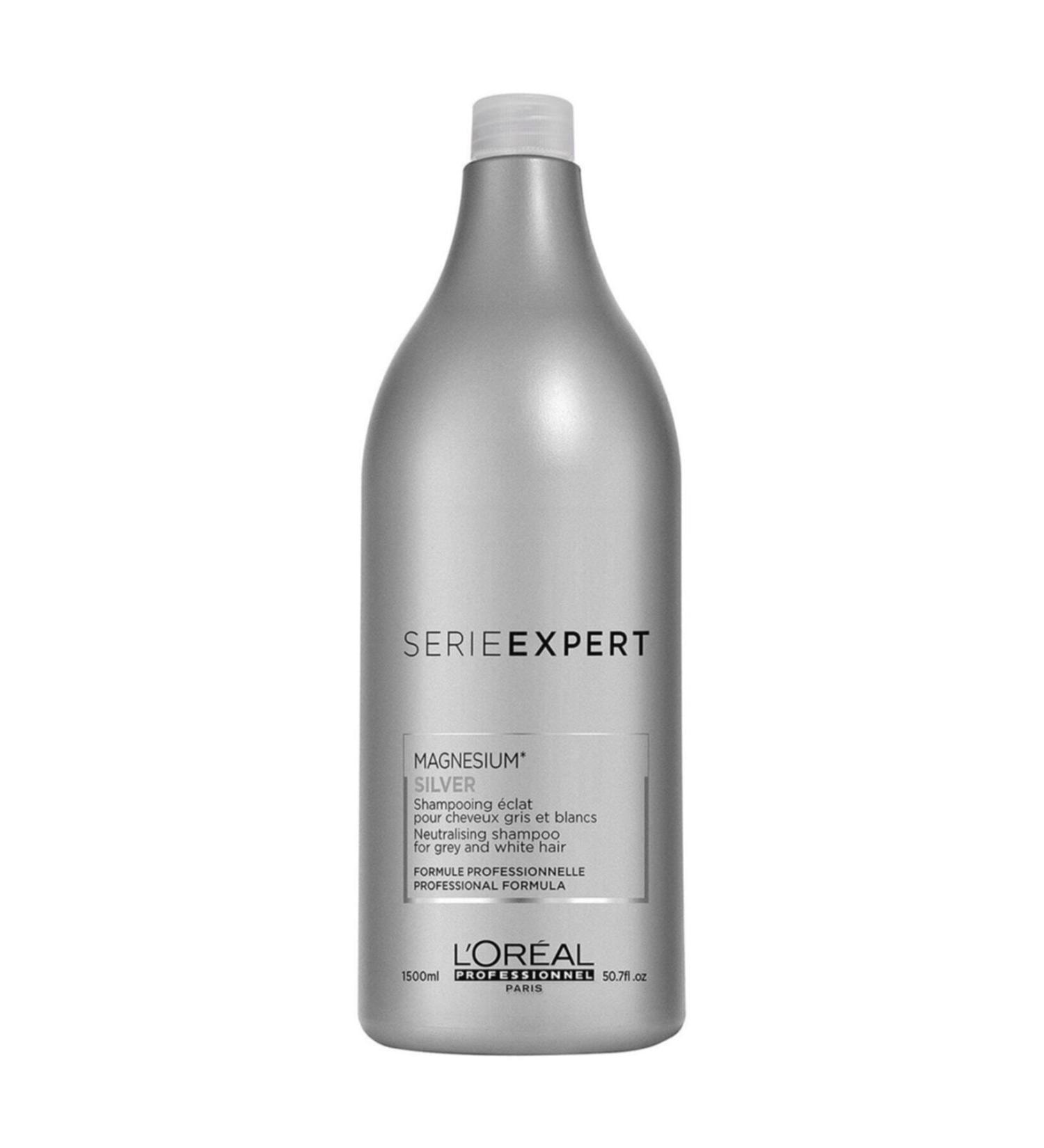 L'oreal Professionnel Serie Expert Magnesium Silver Purple Shampoo 1500 Ml