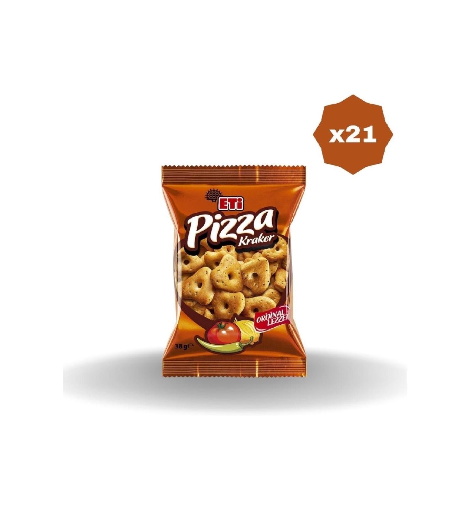 Eti Beyond Flavor Pizza Crackers 38 gr x 21 Pieces
