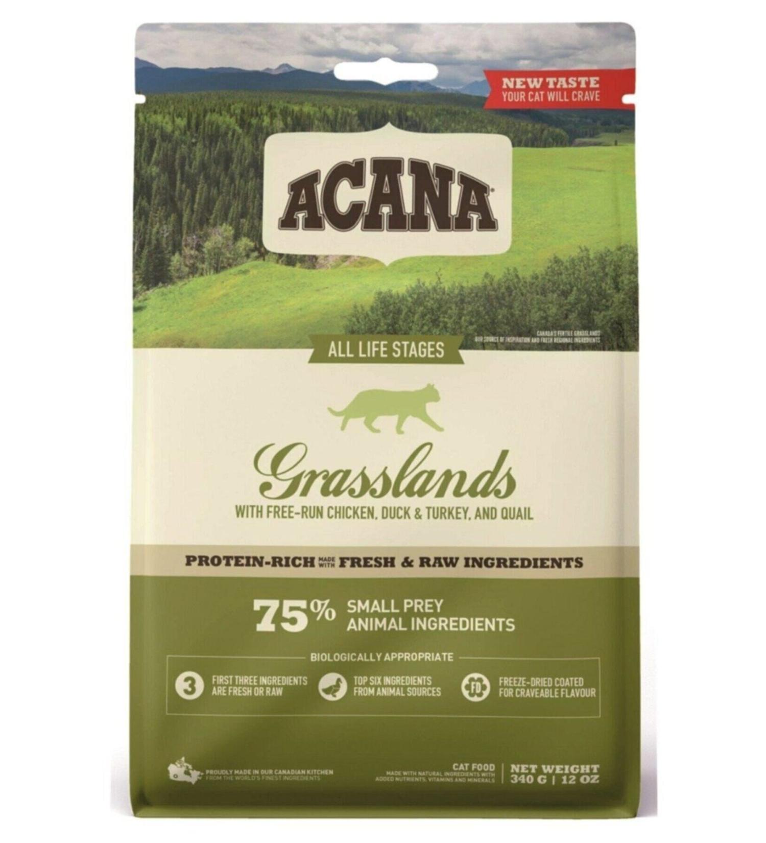 Acana Grasslands Grain Free Lamb Cat Food 1.8kg