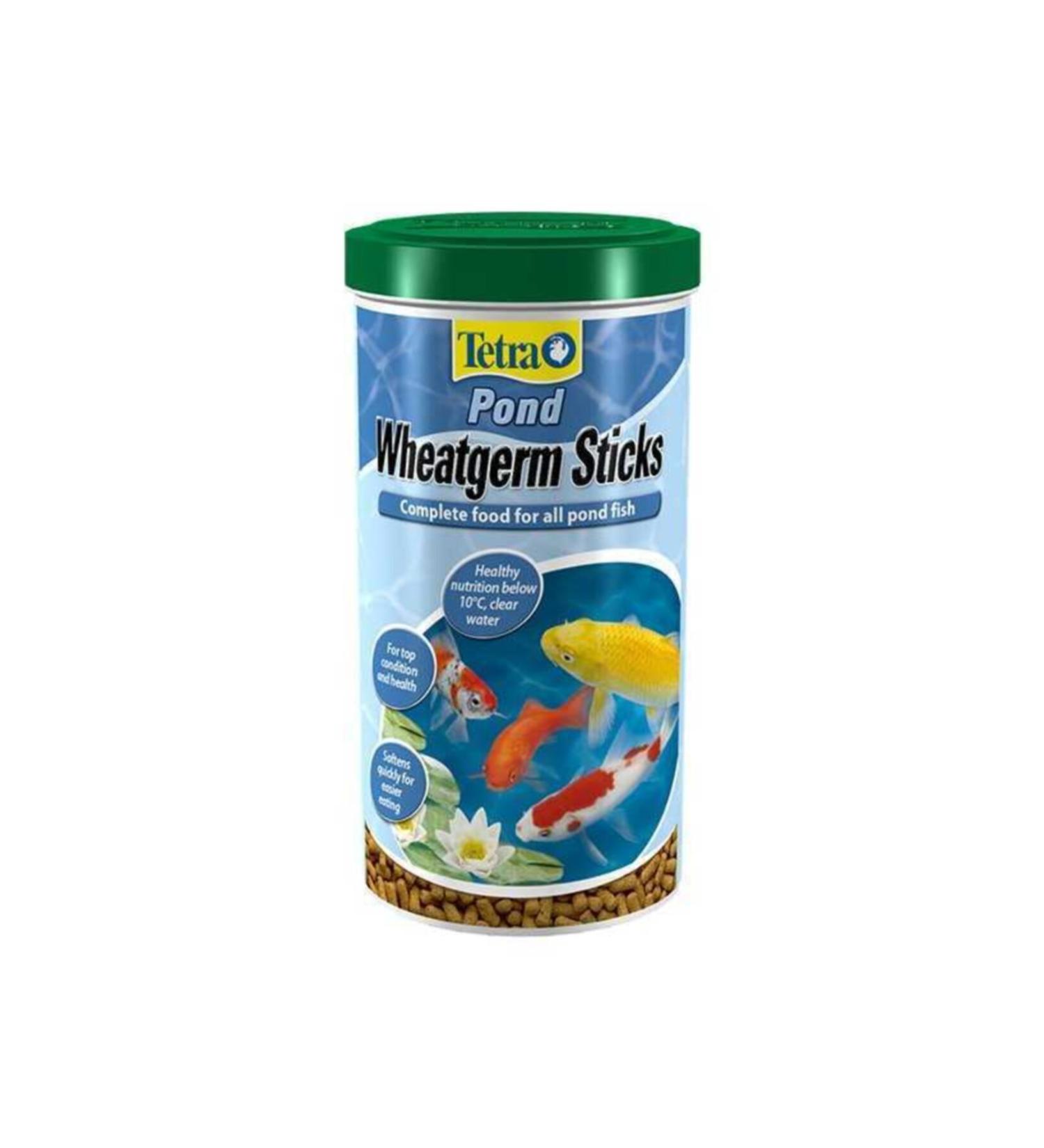 Tetra Pond Wheatgerm Koi Sticks Fish Food 1 L
