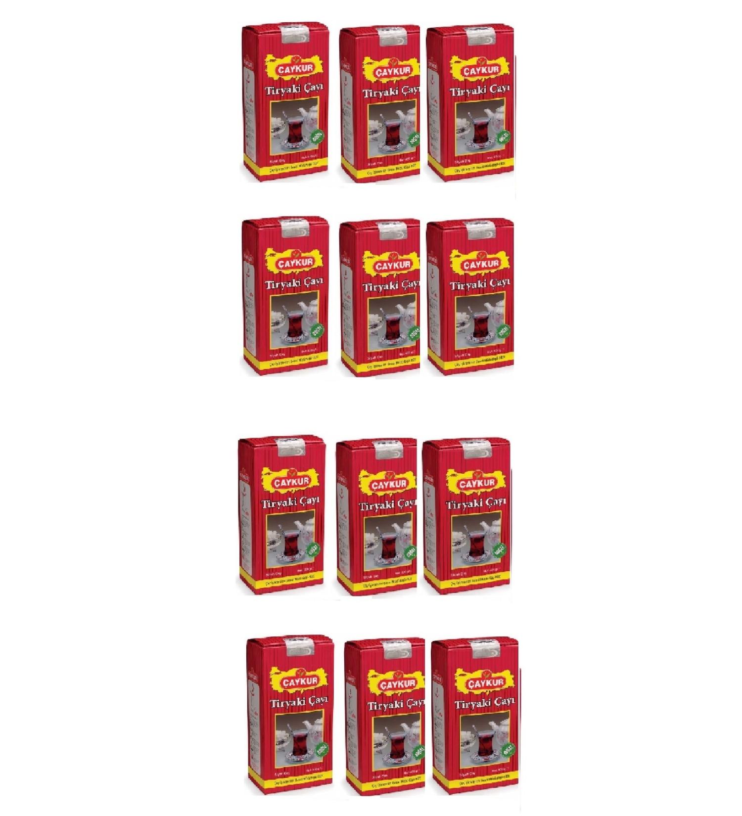 aykur Tiryaki Tea 500 Gr X 12 Pieces