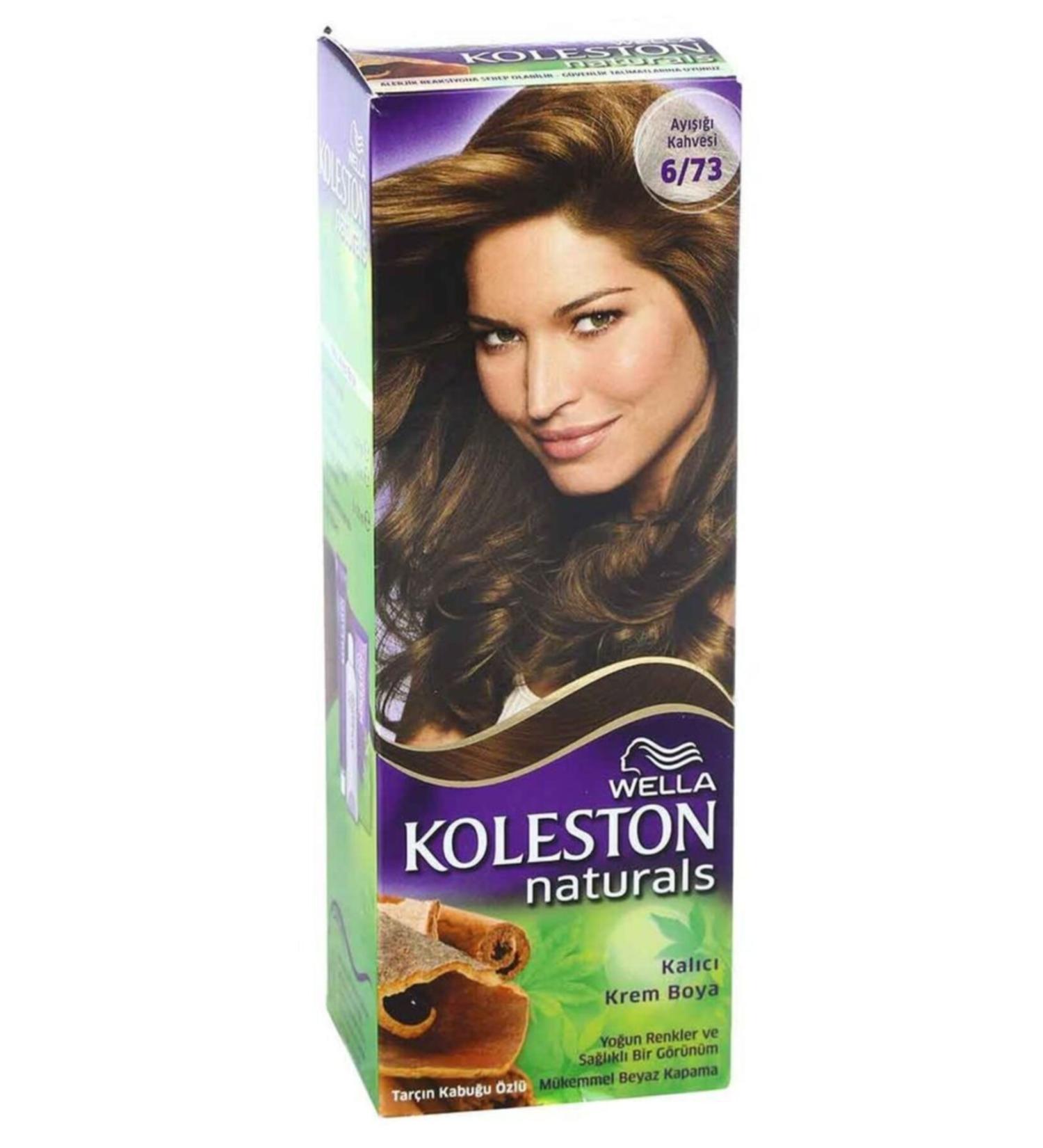 Wella Naturals 6/73 Moonlight Brown Hair Dye